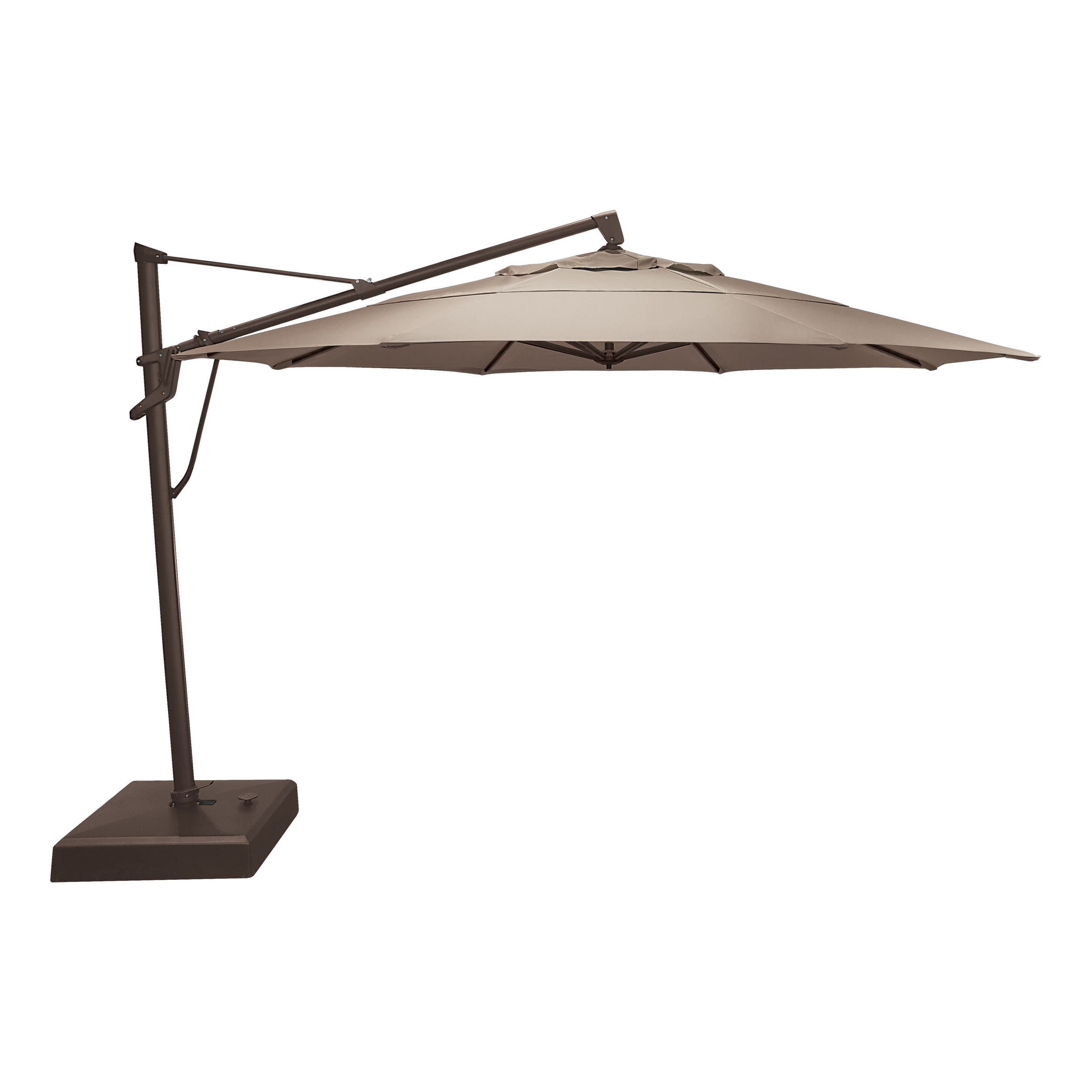 Treasure Garden AKZ PLUS 13' Octagonal Aluminum Cantilever Patio