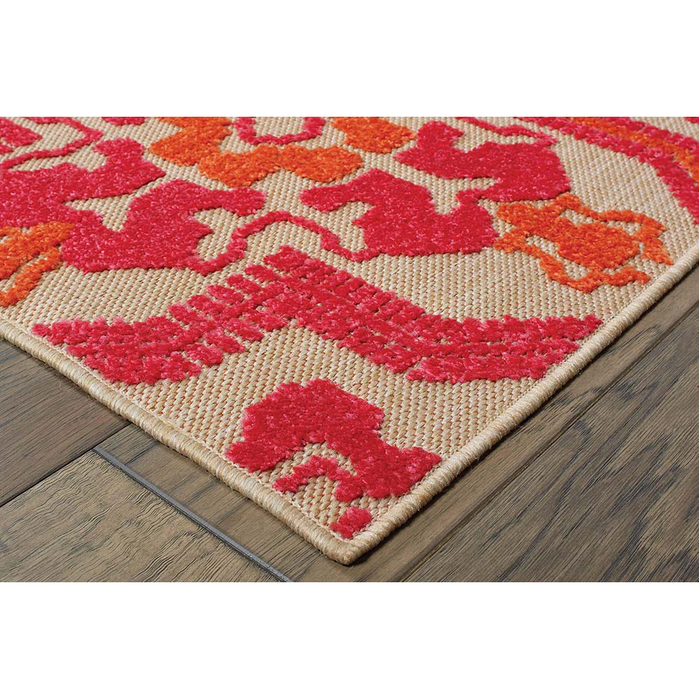 Oriental Weavers Cayman 2541V Indoor/Outdoor Rug AuthenTEAK
