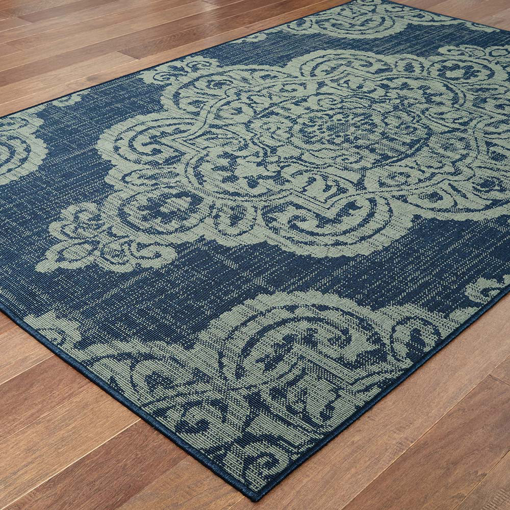 Oriental Weavers Marina 5929B Indoor/Outdoor Rug AuthenTEAK