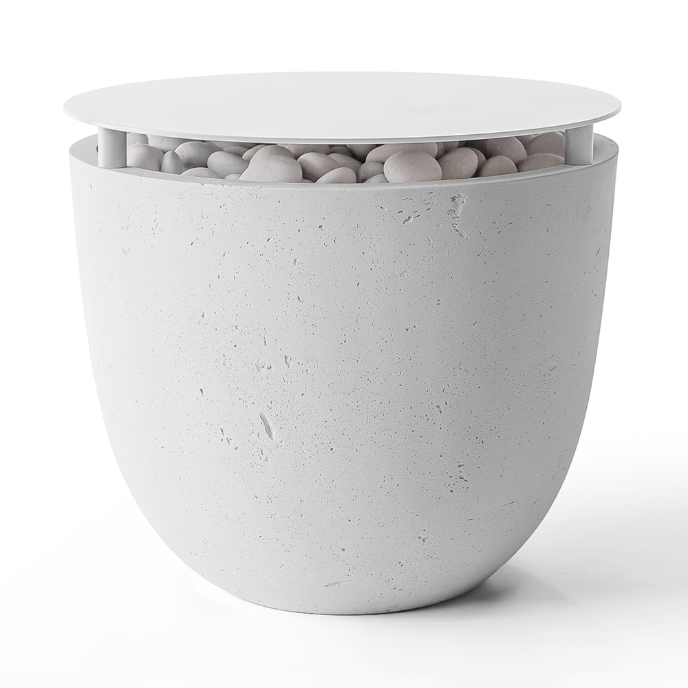 DEKKO Fire Pits Element Round Fire Pit Lid AuthenTEAK