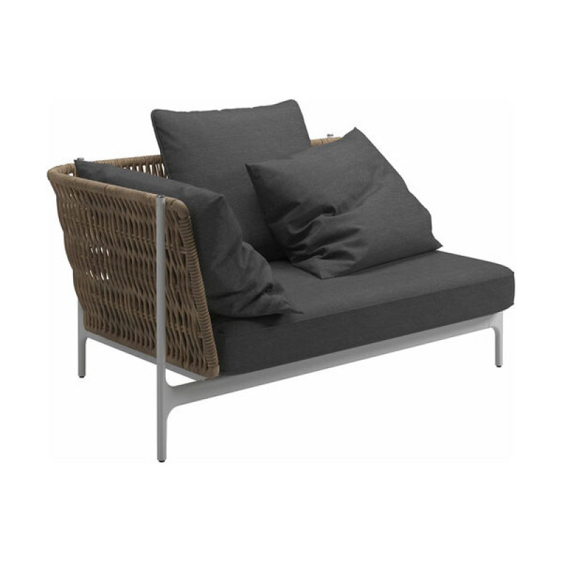 Gloster Grand Weave Left Corner/End Unit Weathermax 80 Protective Cover