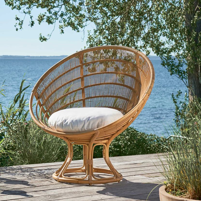 Soleil 】Sika Designのナニー ラタンロッキングチェア Soleil 】Sika