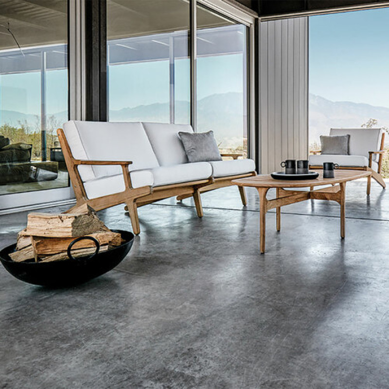 Gloster Bay Teak Love Seat AuthenTEAK