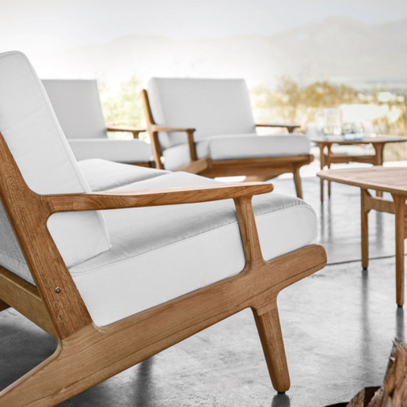 Gloster Bay Teak Love Seat AuthenTEAK