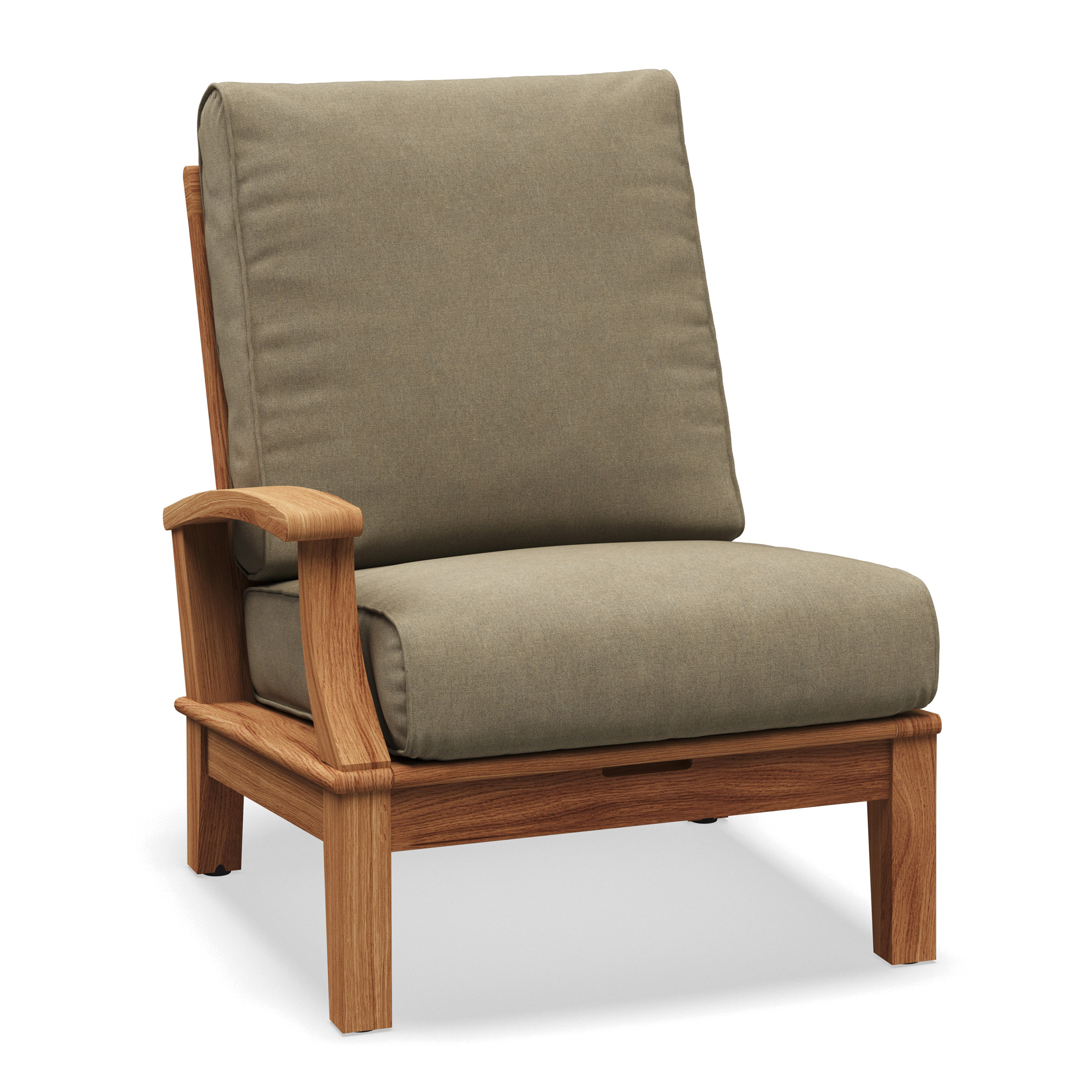 Gloster Ventura Teak Left End Outdoor Sectional Unit AuthenTEAK