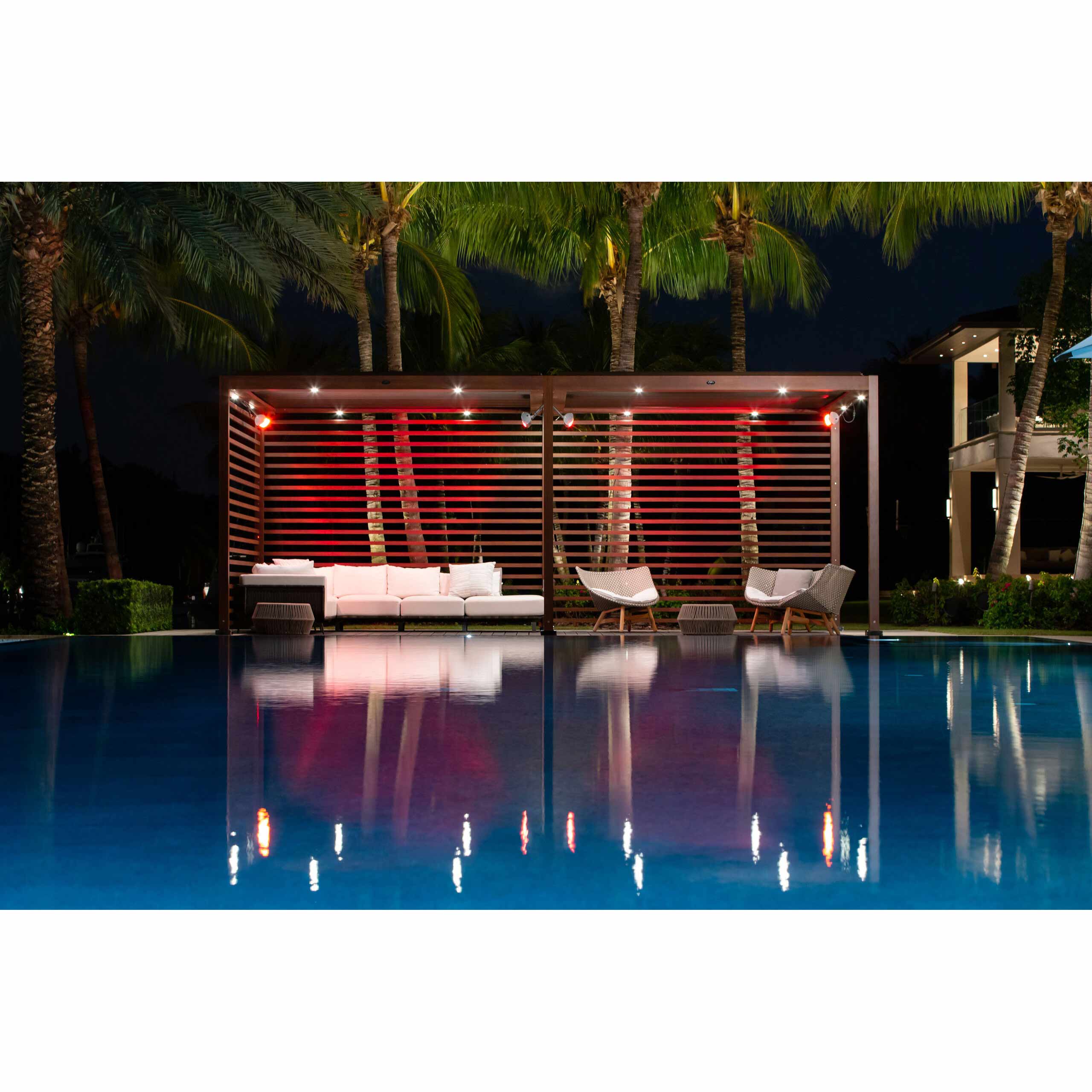 Tuuci Solanox Aluminum Cabana Single Bench Seat AuthenTEAK