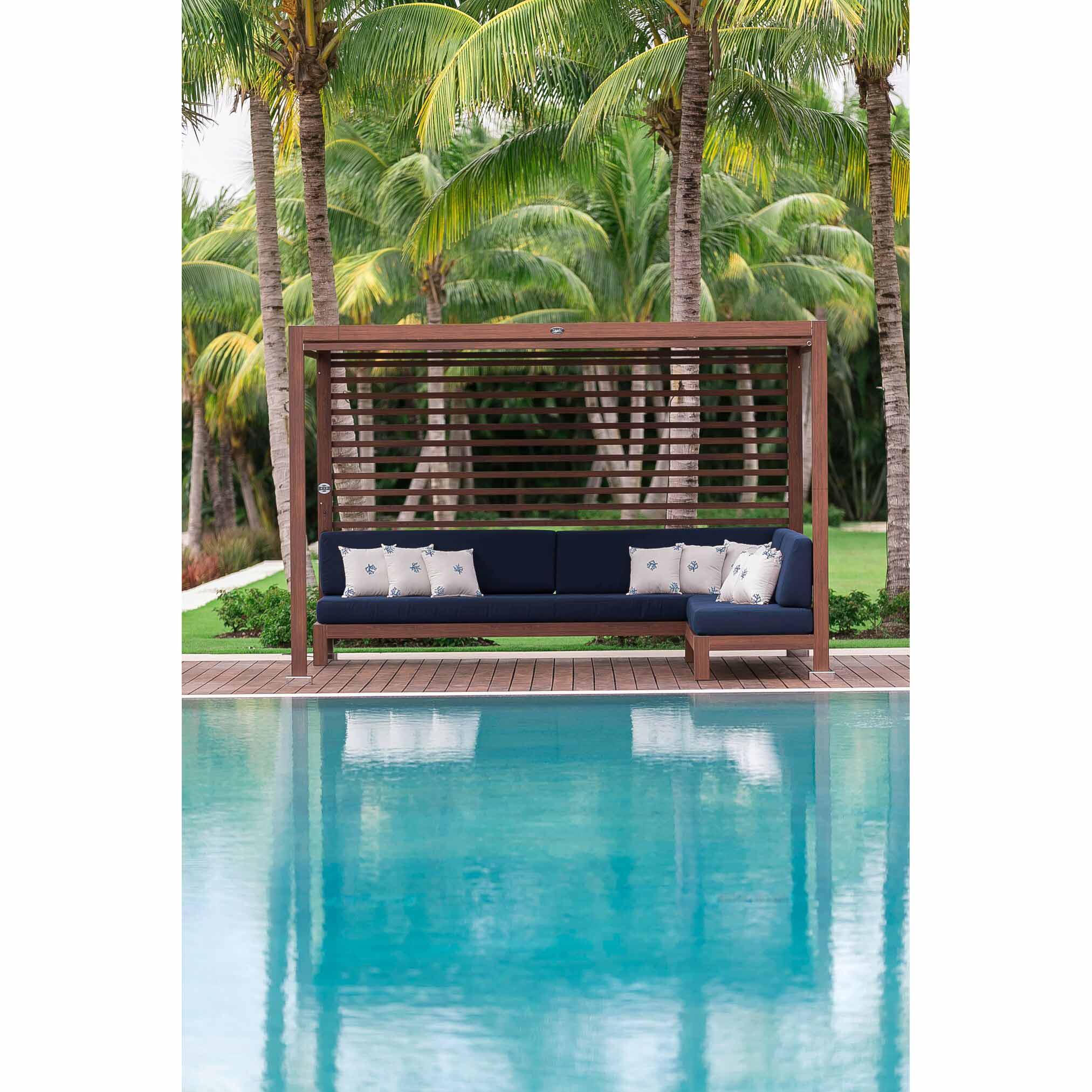 Tuuci Solanox Cabana L Bench Seat AuthenTEAK