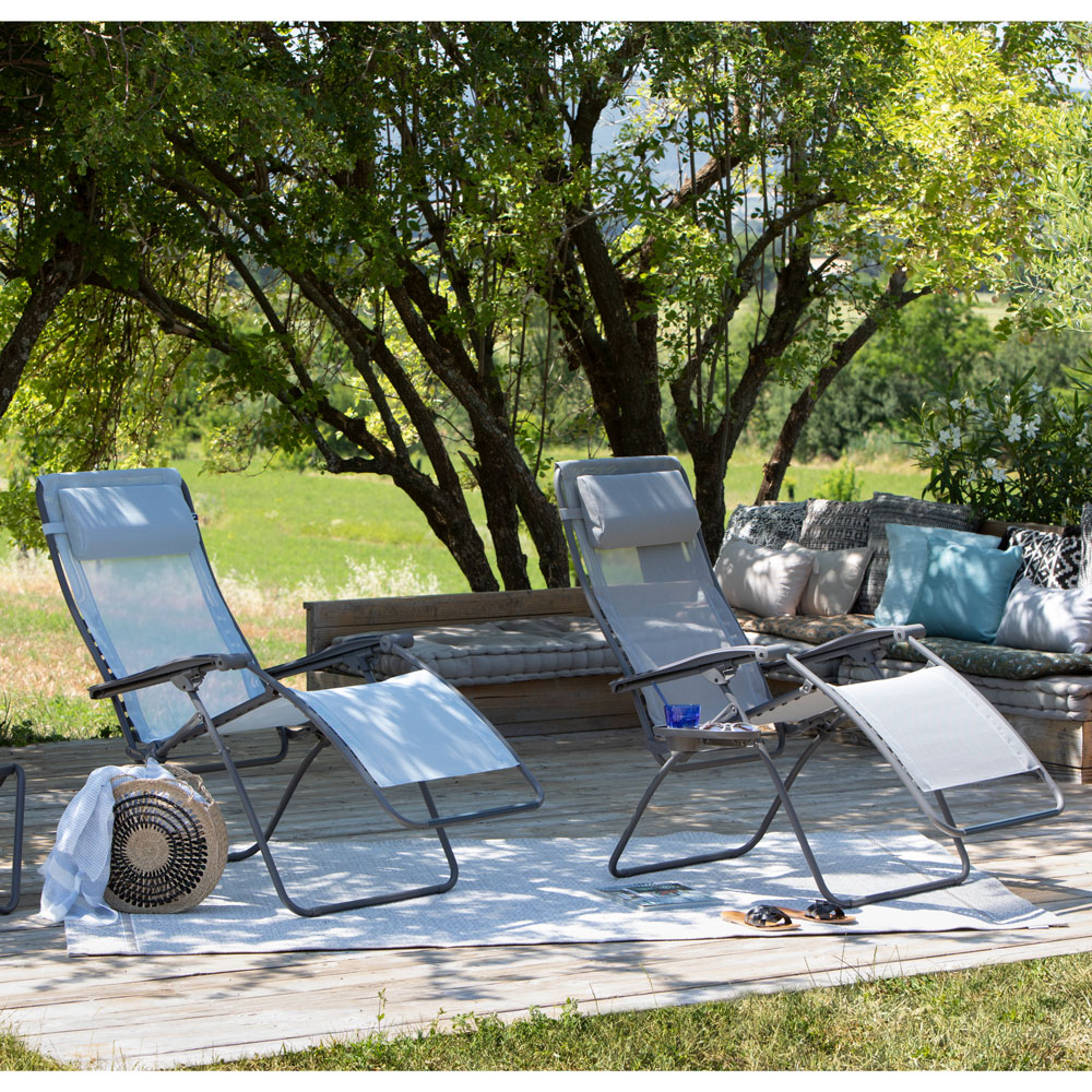 Lafuma Mobilier RSXA Clip Zero Gravity Reclining Steel Armchair