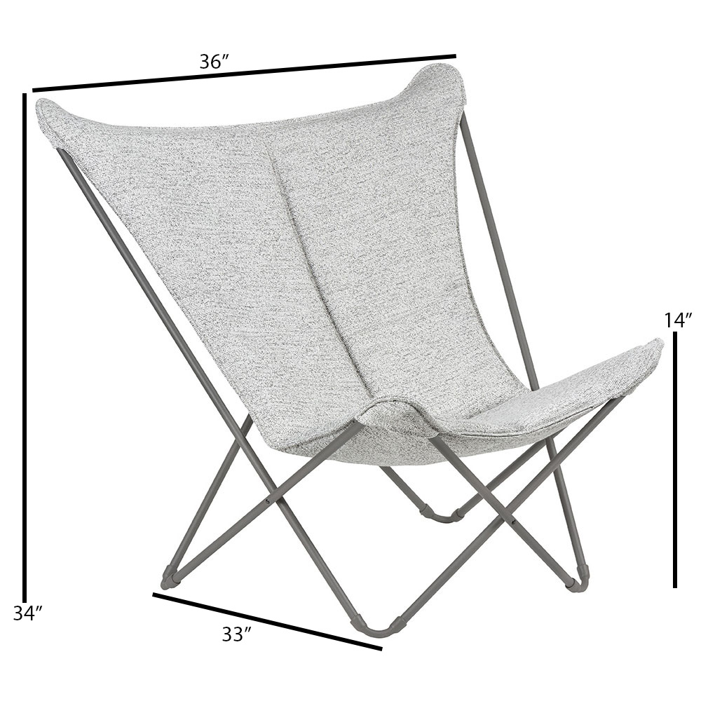 Lafuma Mobilier Sphinx Granite Tundra Folding Chair | AuthenTEAK
