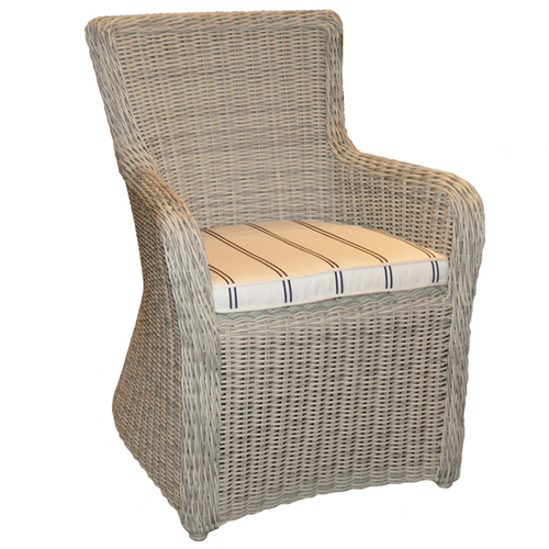 Kingsley Bate Sag Harbor Woven Dining Armchair AuthenTEAK