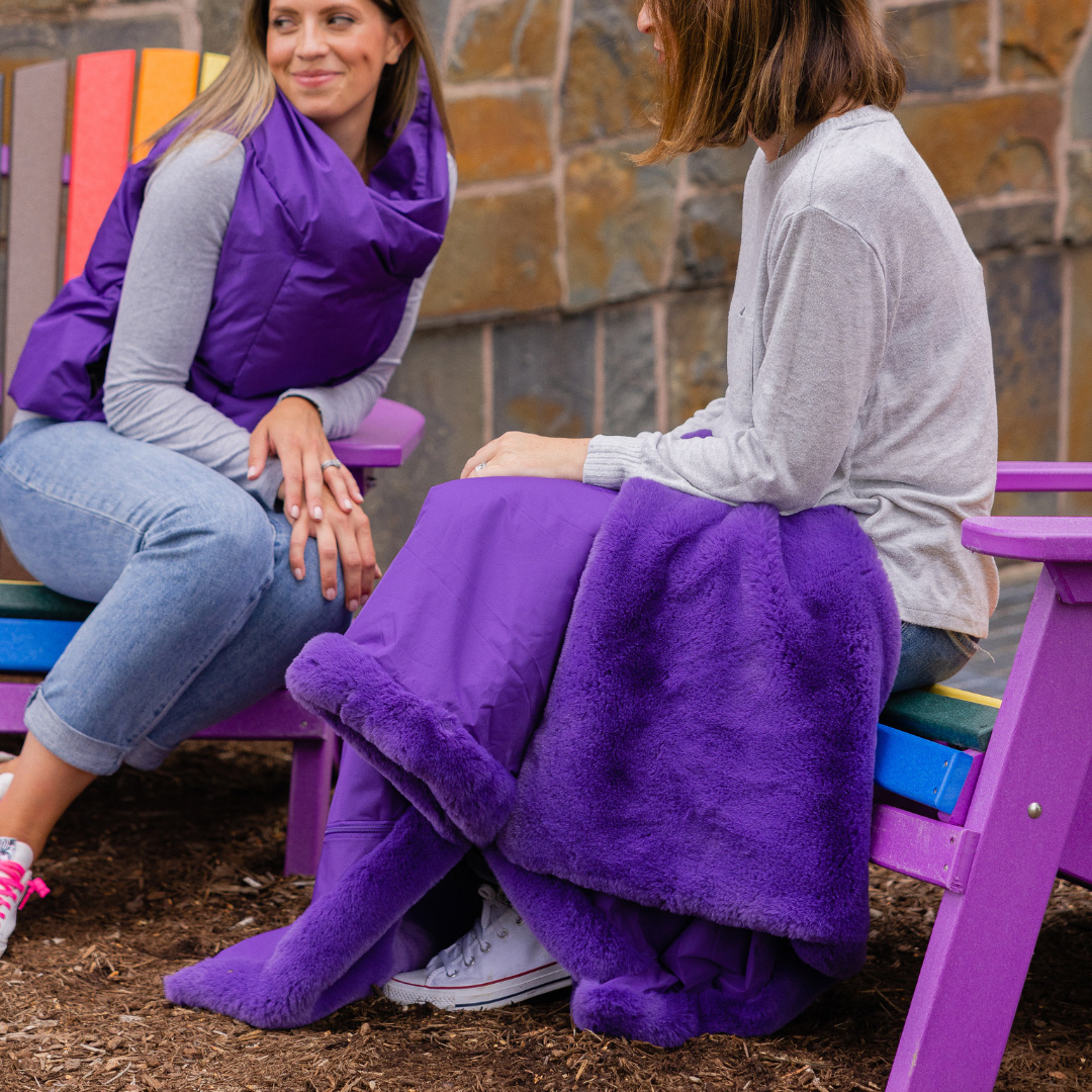 Pretty Rugged Waterproof Faux Fur Long Lap Blanket AuthenTEAK