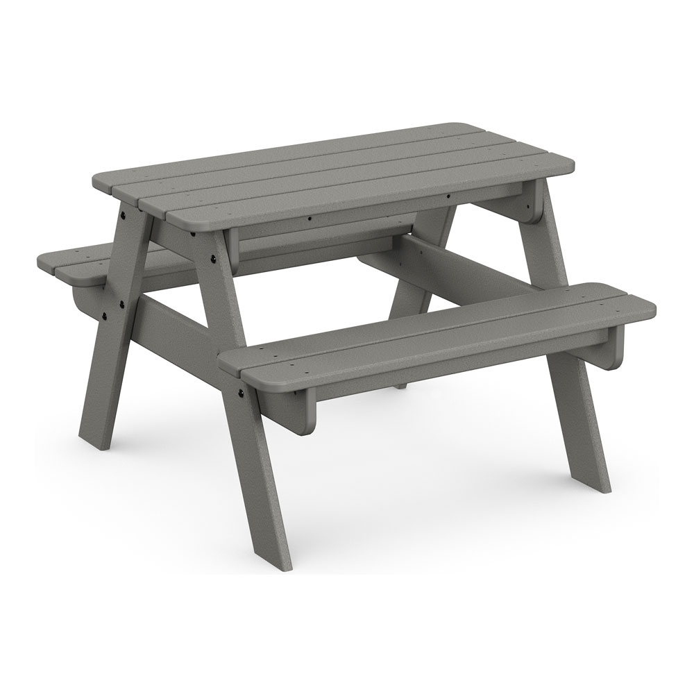 Polywood Kids Outdoor Picnic Table AuthenTEAK