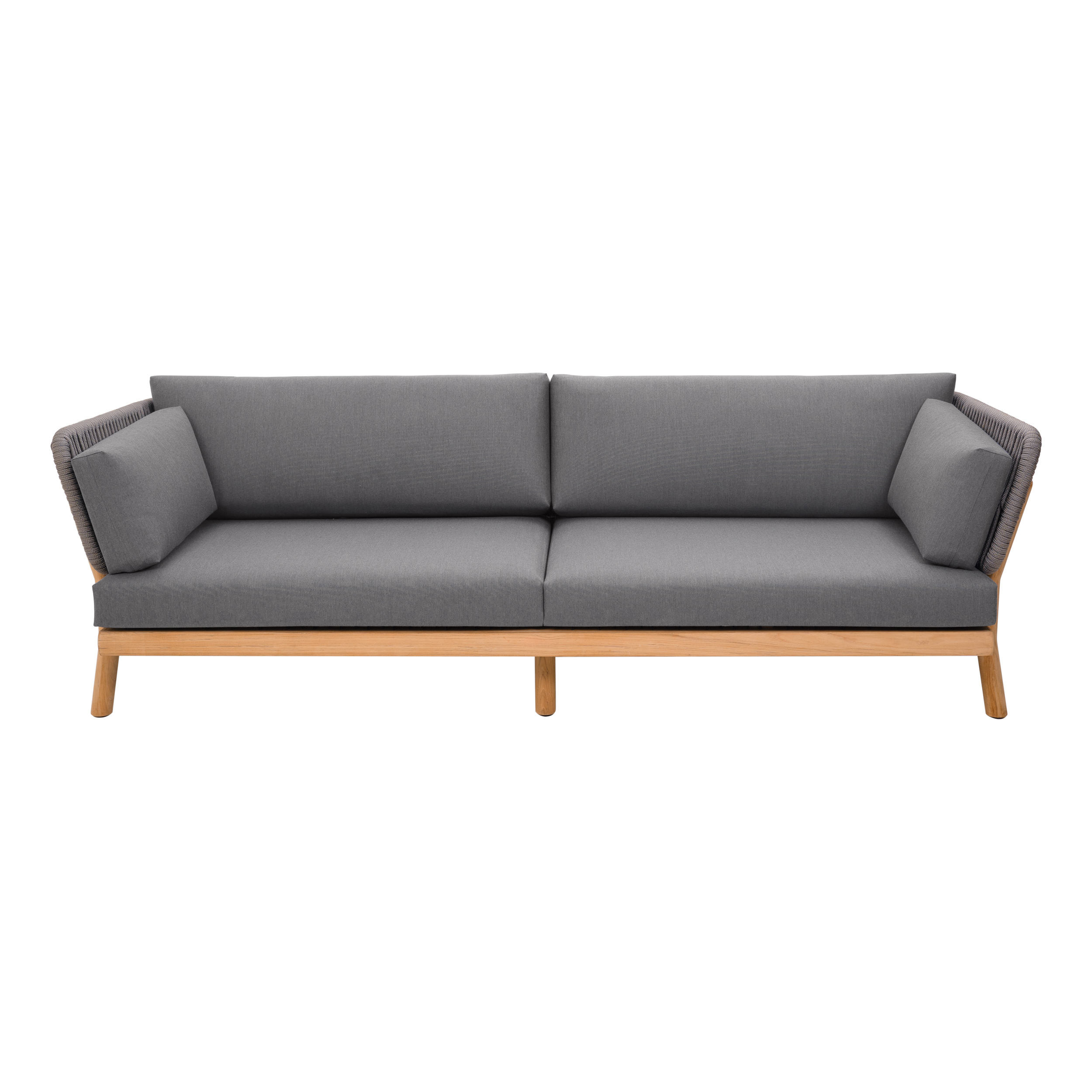 POVL Outdoor Supra 2-Piece Swivel Rocker and Sofa Outdoor Lounging Set ...