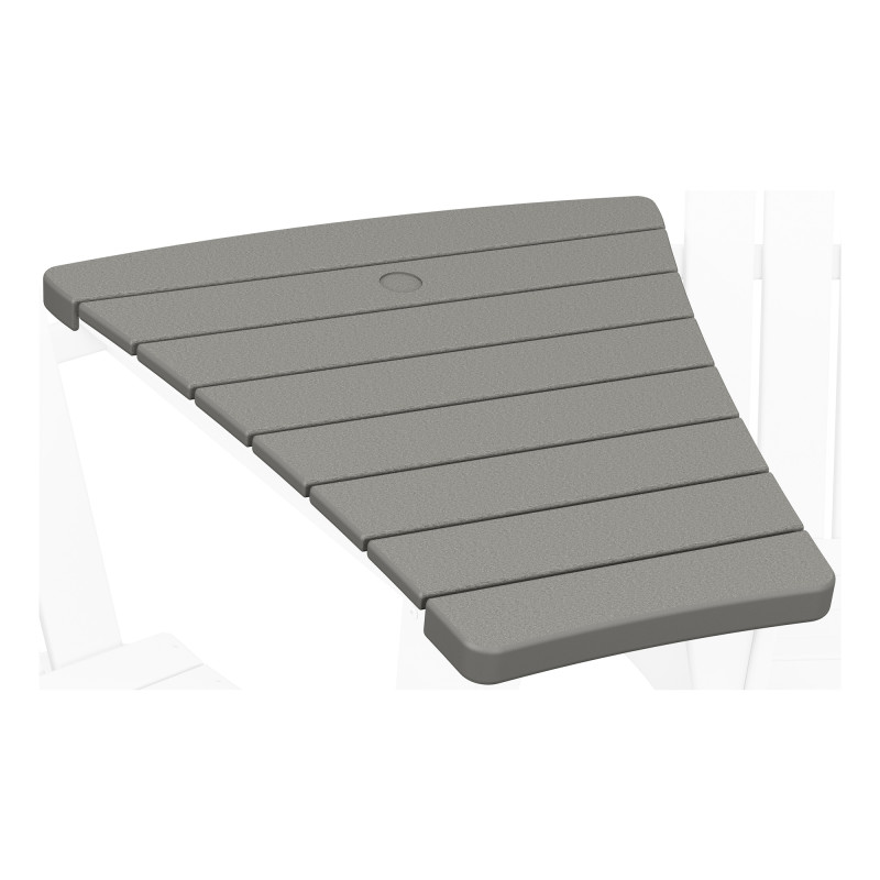 Polywood 400 Series Angled Adirondack Connecting Table AuthenTEAK