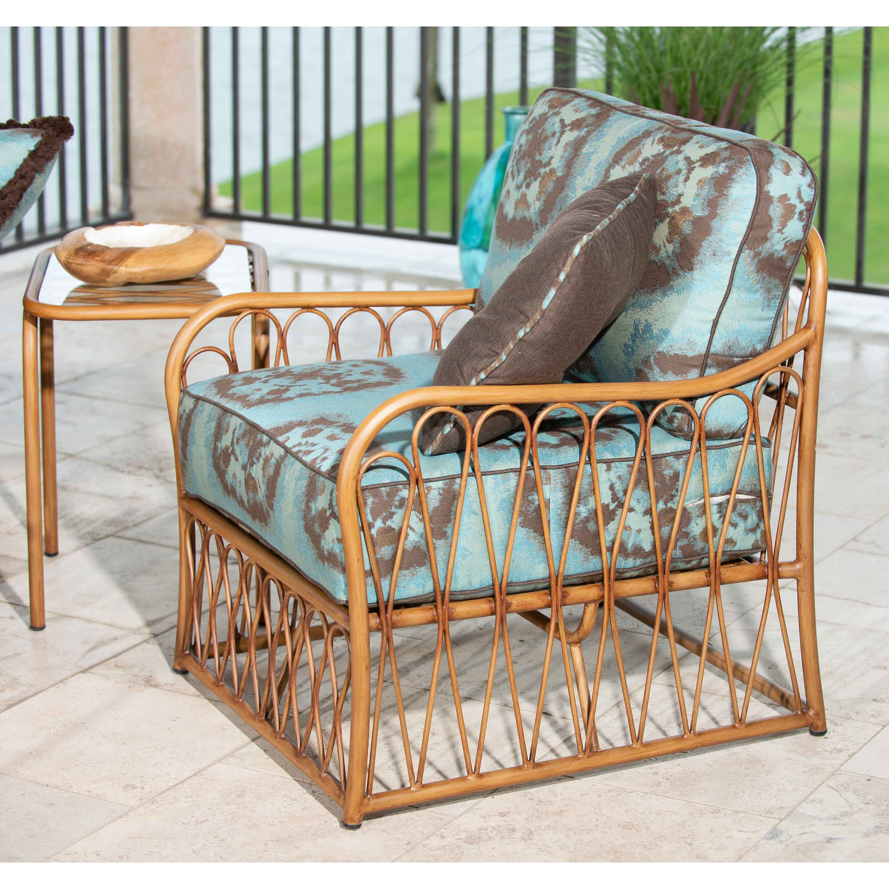 Woodard Cane Aluminum Lounge Chair AuthenTEAK