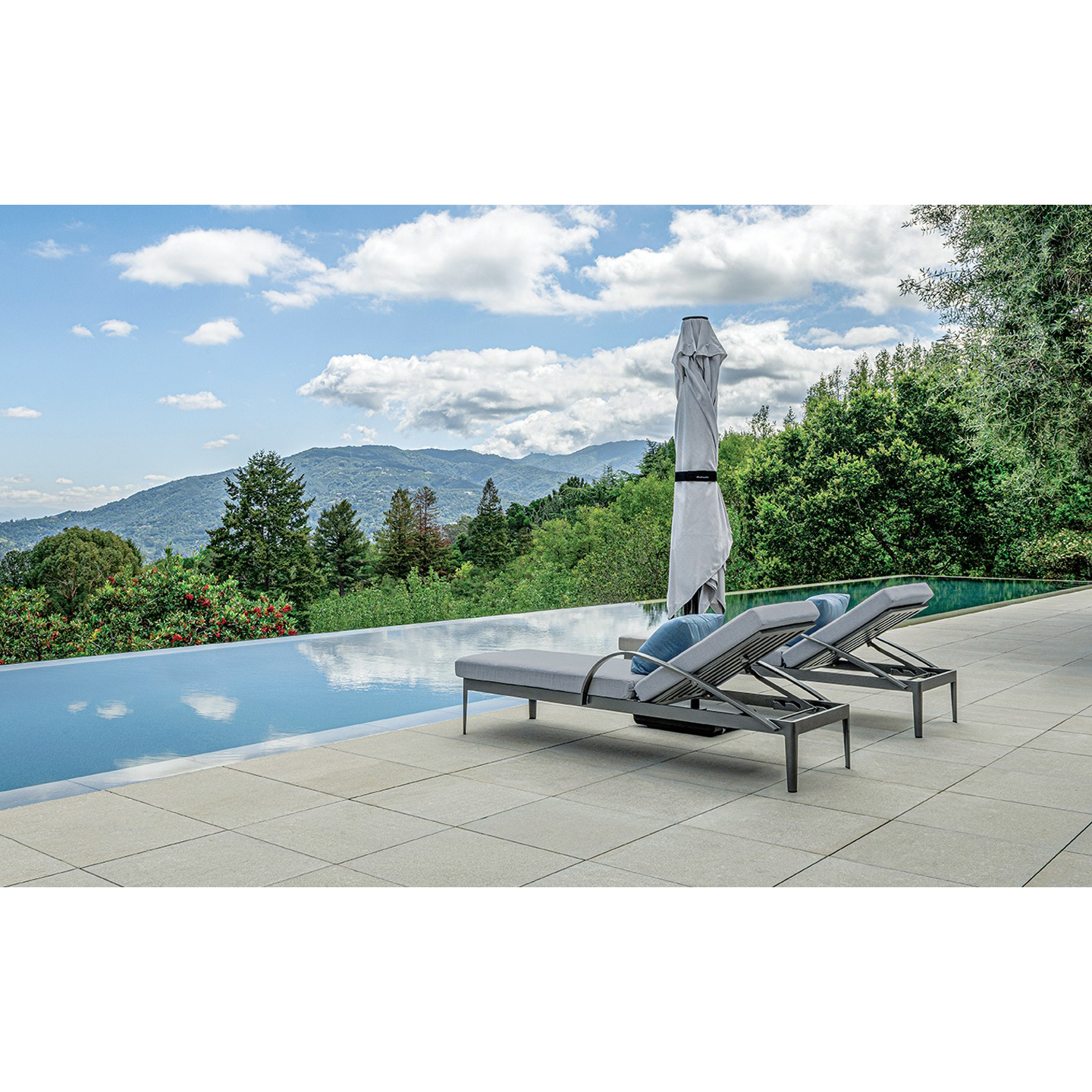 Shademaker Libra 9' Octagonal Aluminum Commercial Market Patio Umbrella