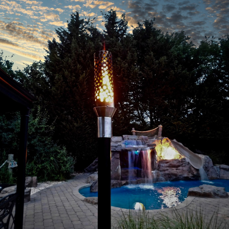 Outdoor tiki lights cheap