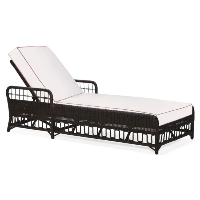 Woodard San Michele Woven Chaise Lounge | AuthenTEAK