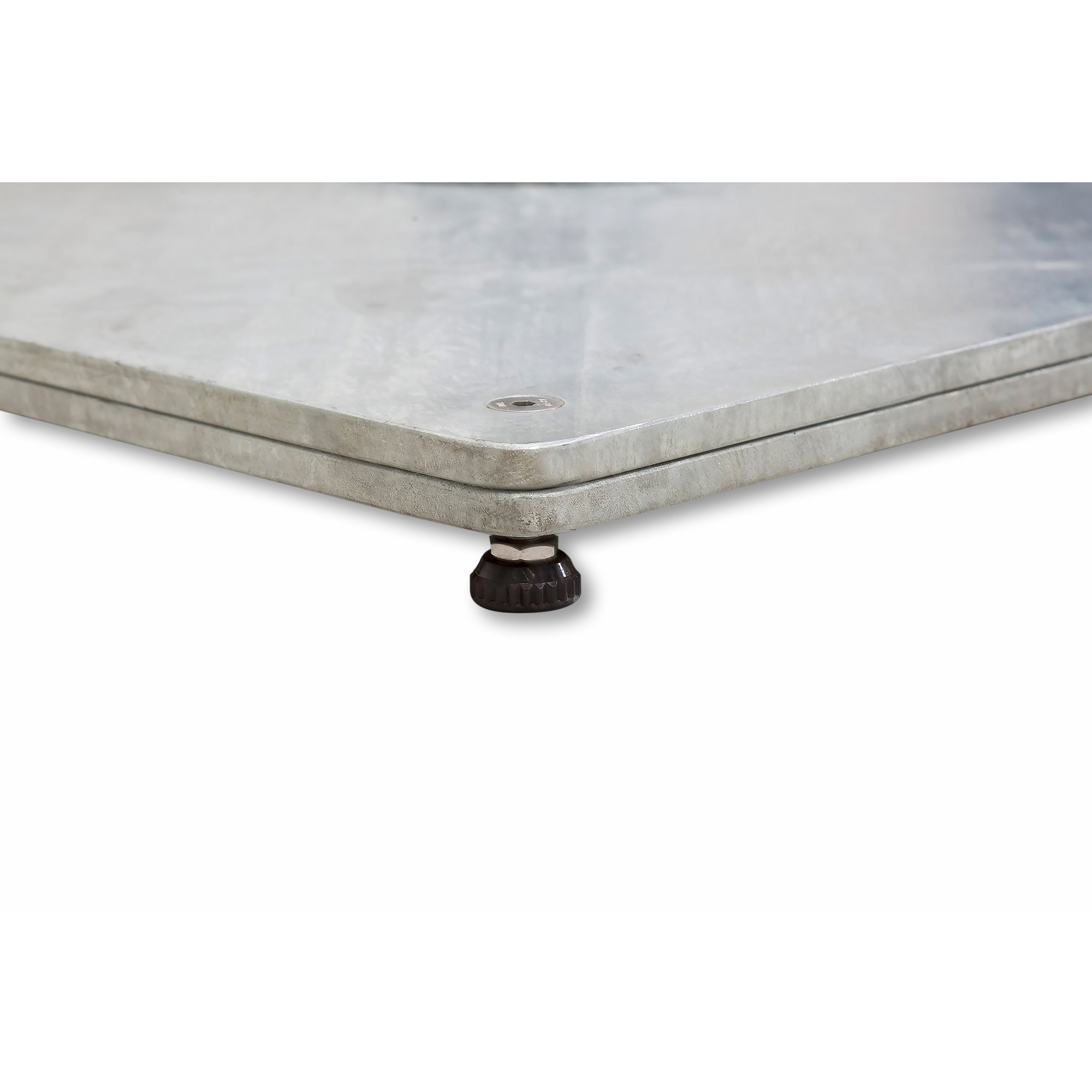 Woodline Shade Solutions Double Stack Plate 463 lb. Cantilever Umbrella ...