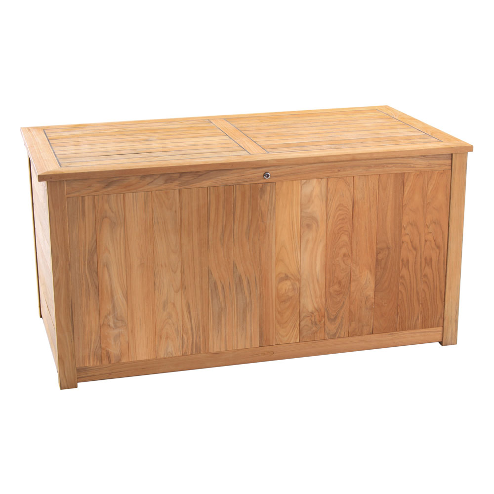 POVL Outdoor Teak Outdoor Storage Box 60" Protective Cover AuthenTEAK