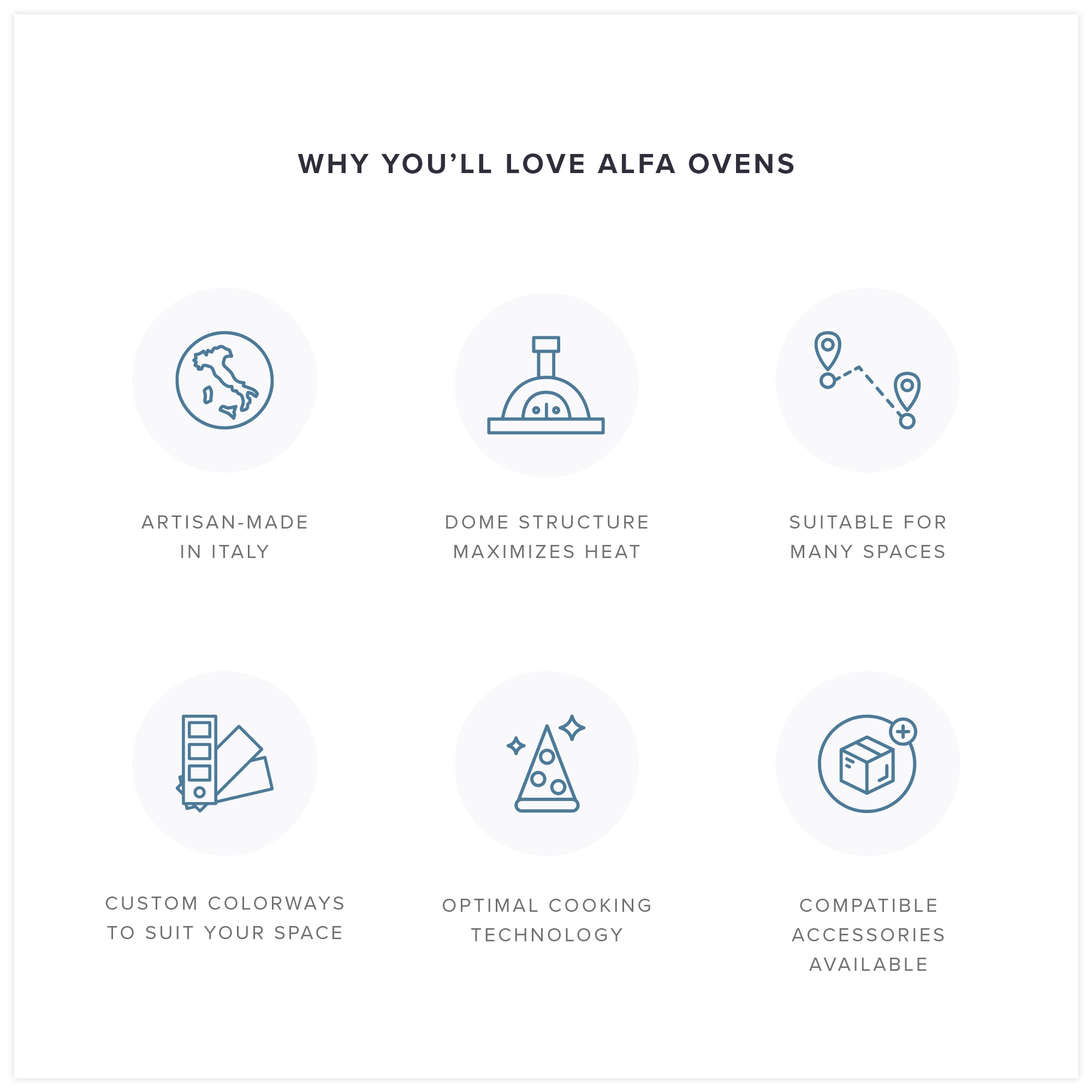 Alfa 5 Pizze 45" Oven Base AuthenTEAK