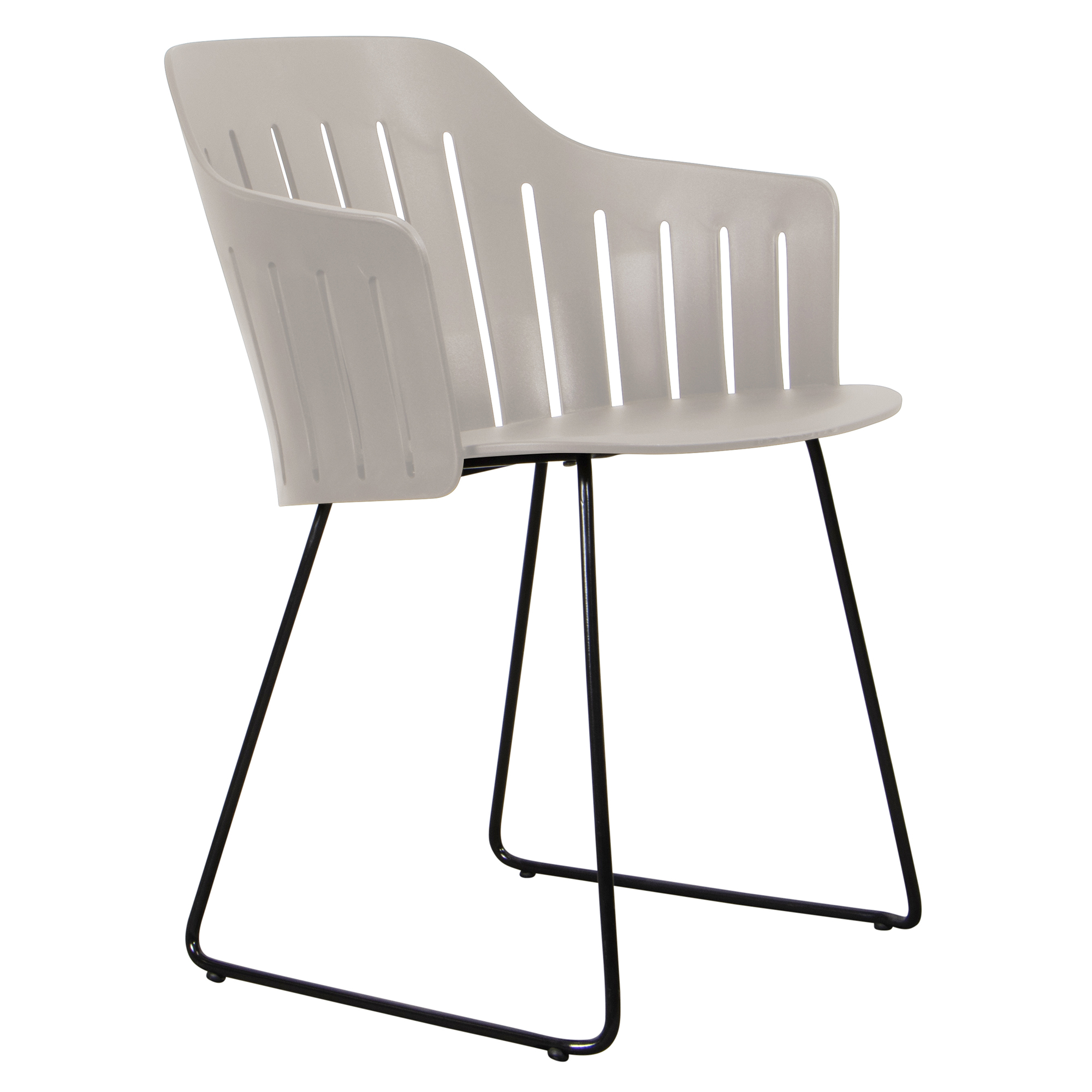 Line 31200 Cane-line Choice Steel Sled Base Dining Armchair | AuthenTEAK