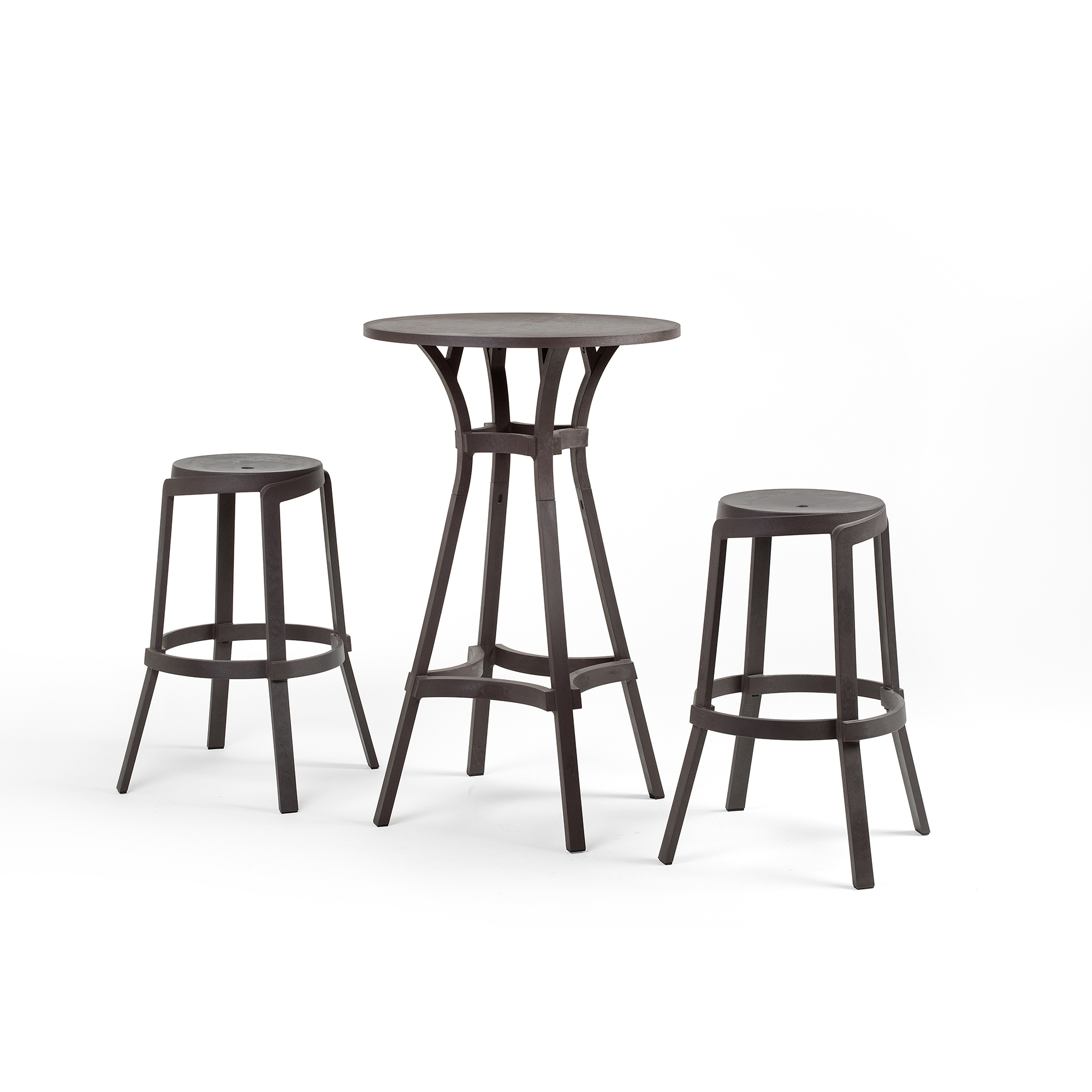 Nardi Combo 24" Resin Round Bistro Table | AuthenTEAK
