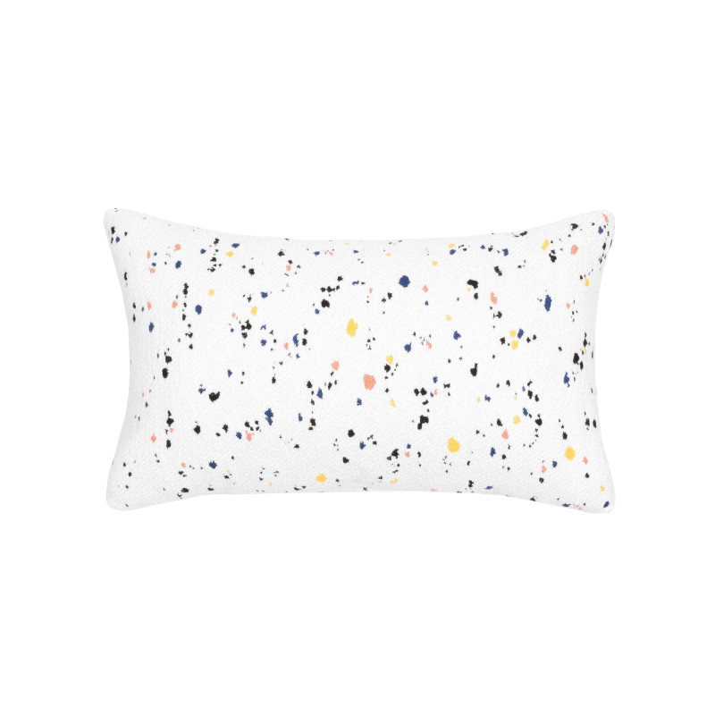 Elaine Smith 12" x 20" Terrazzo Pop Sunbrella Outdoor Lumbar Pillow
