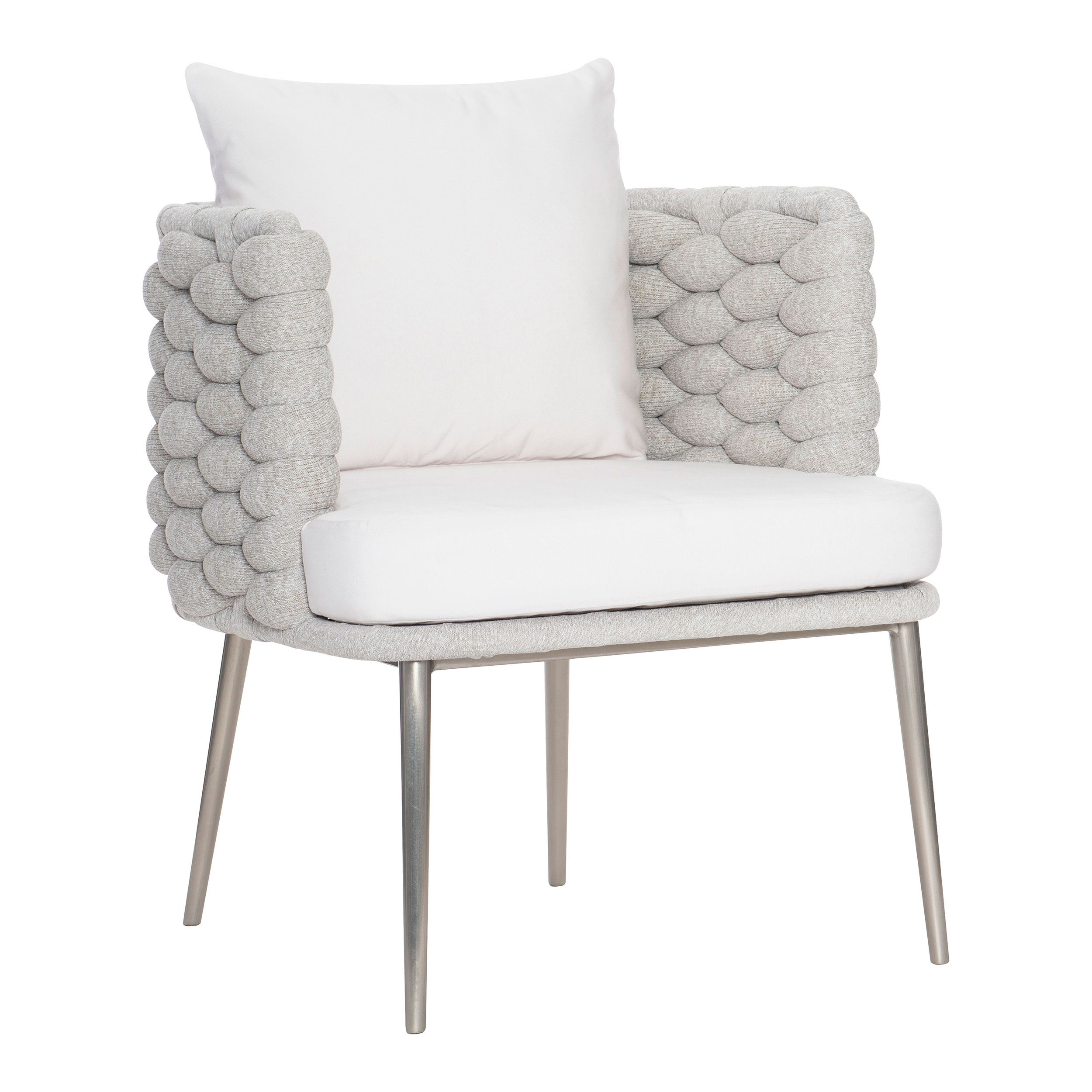 marumi  USA アームチェア BERNHARD バーンハート Bernhardt Exteriors Santa Cruz Woven Dining Armchair | AuthenTEAK