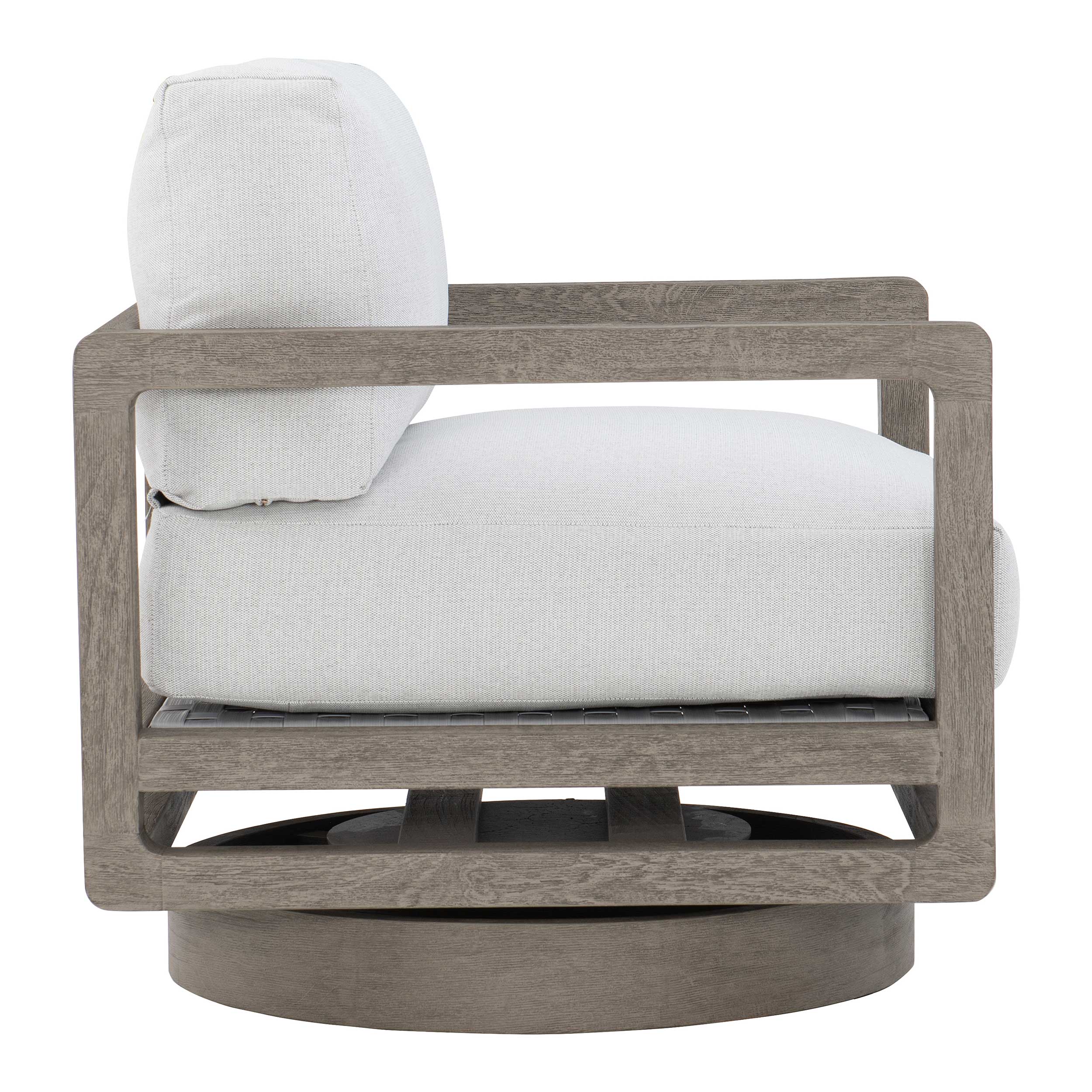 Bernhardt Exteriors Tanah Teak Swivel Lounge Chair AuthenTEAK