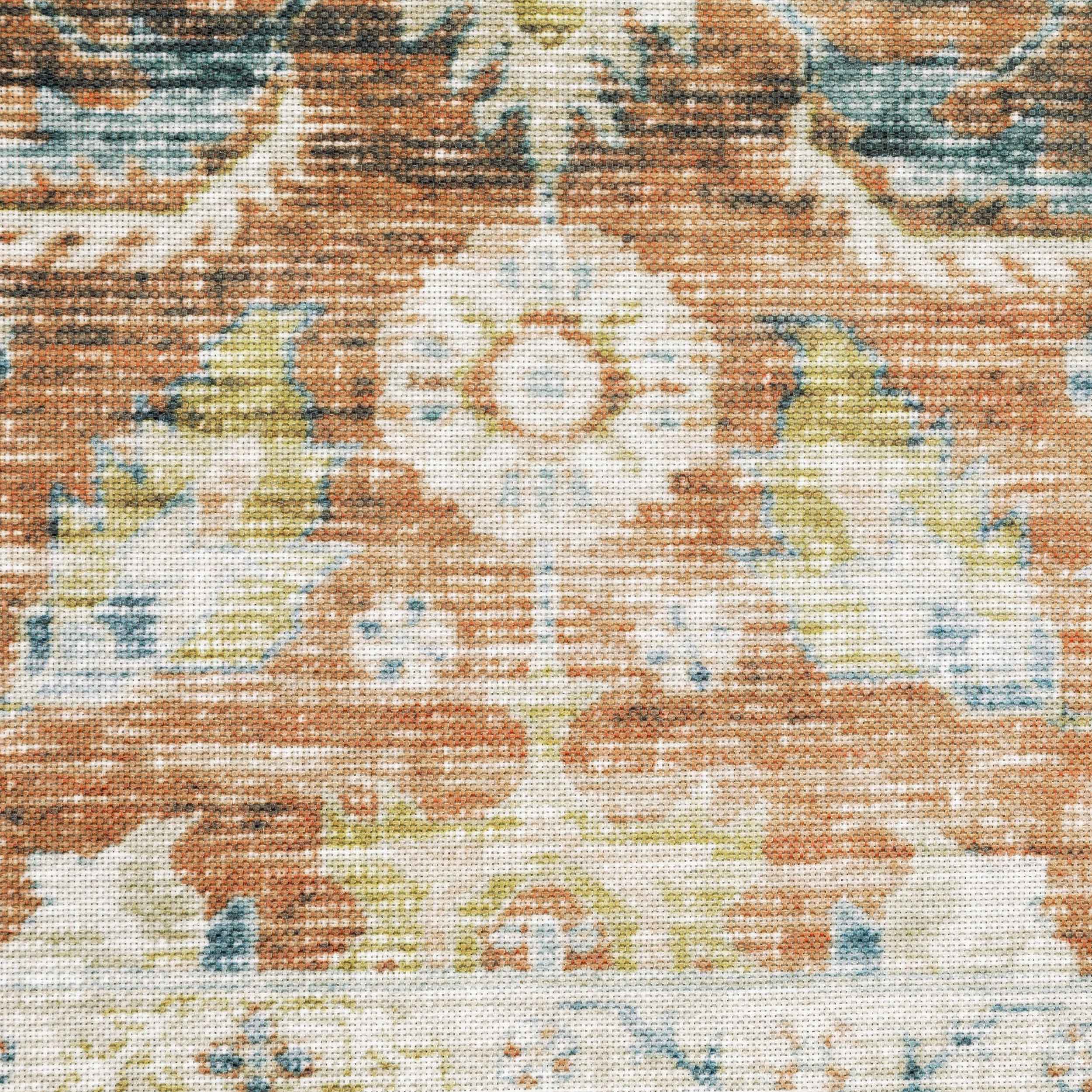 Oriental Weavers Charleston CHA04 Washable Indoor Rug | AuthenTEAK