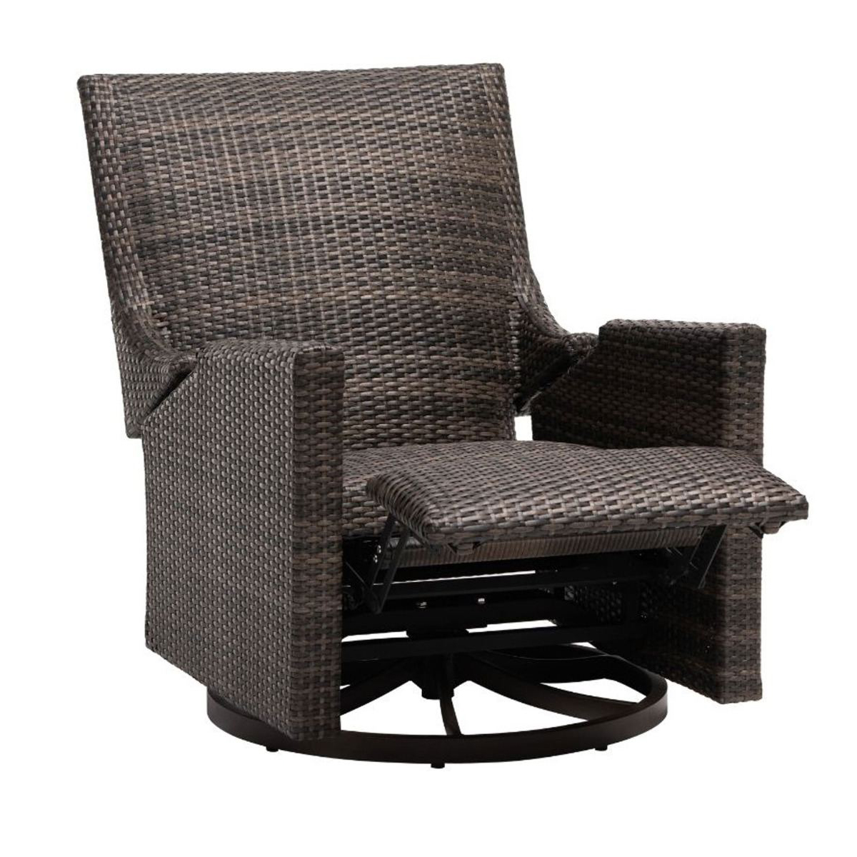 RataNa Ratana Biltmore Woven Swivel Recliner | AuthenTEAK
