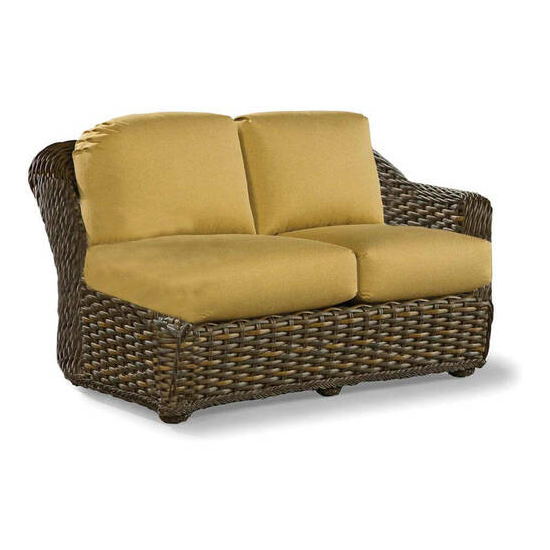 Lane Venture South Hampton Woven RF Arm Settee Outdoor Sectional Unit
