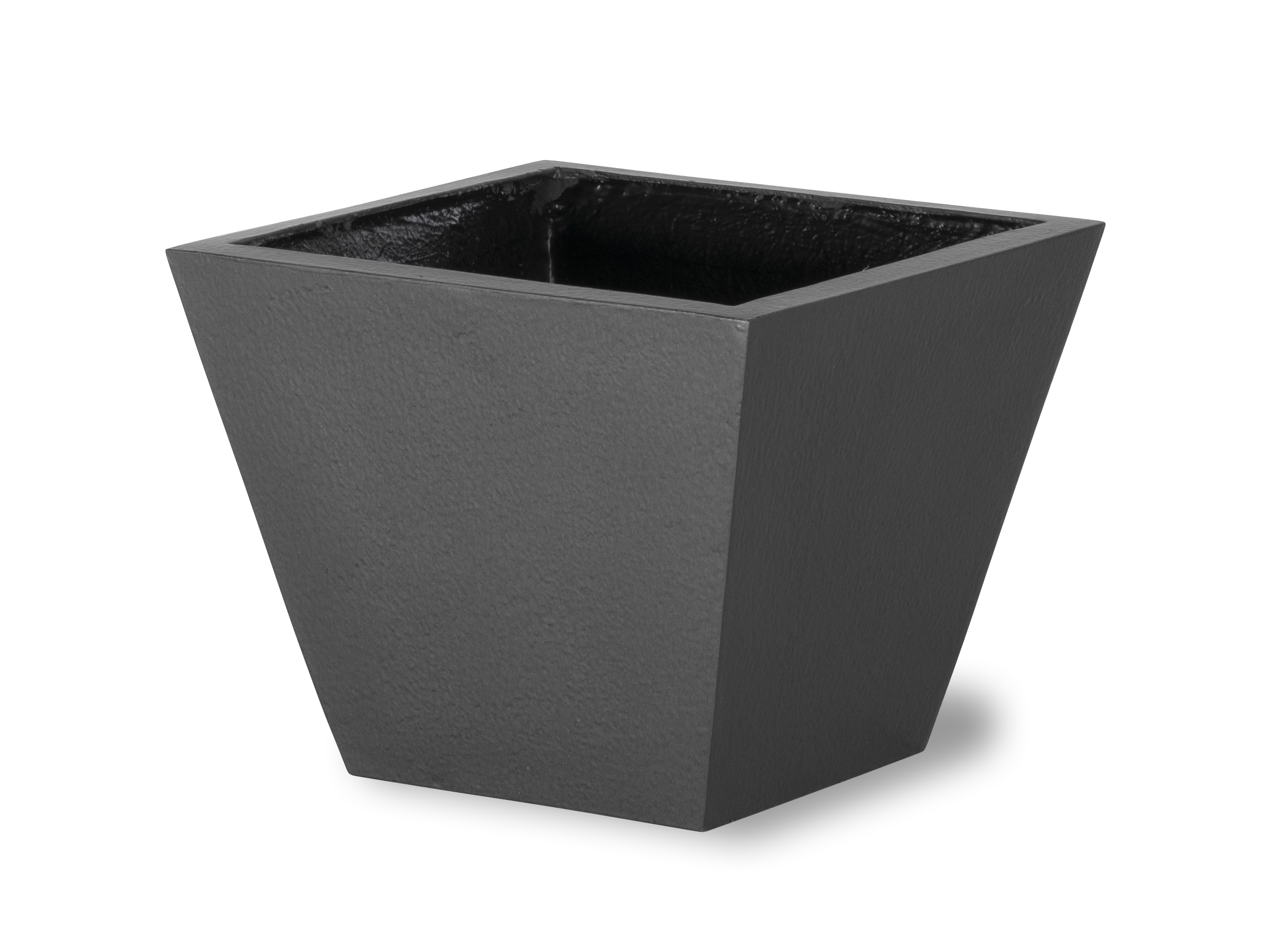 Capital Garden Geo Tapered 14" x 14" x 11" Square Fiberglass Planter