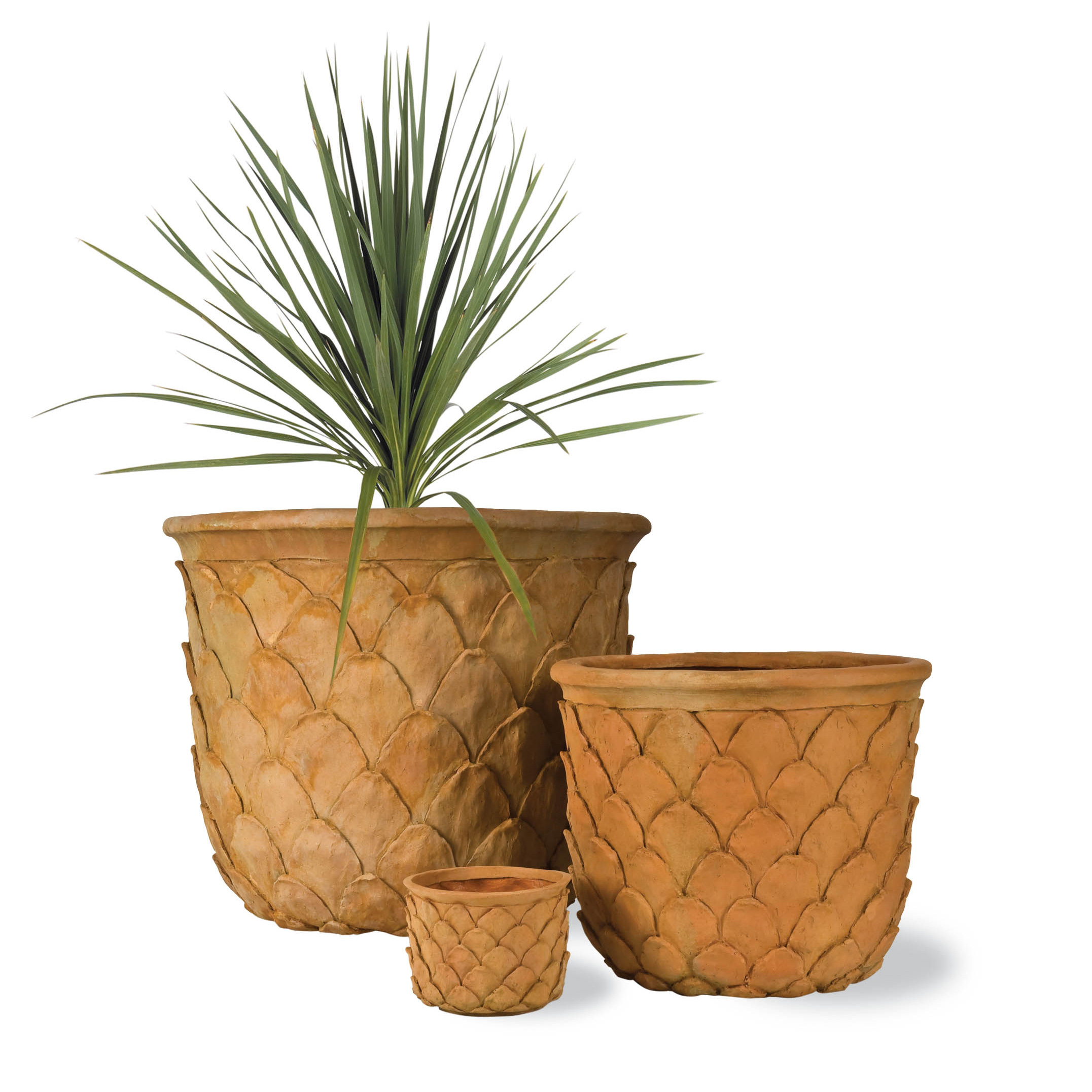 Fibrecotta Pineapple Planter (H69 x 80 cm)