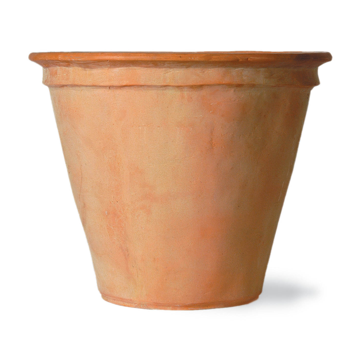 Capital Garden Plain 22" Round Fiberglass Planter Pot