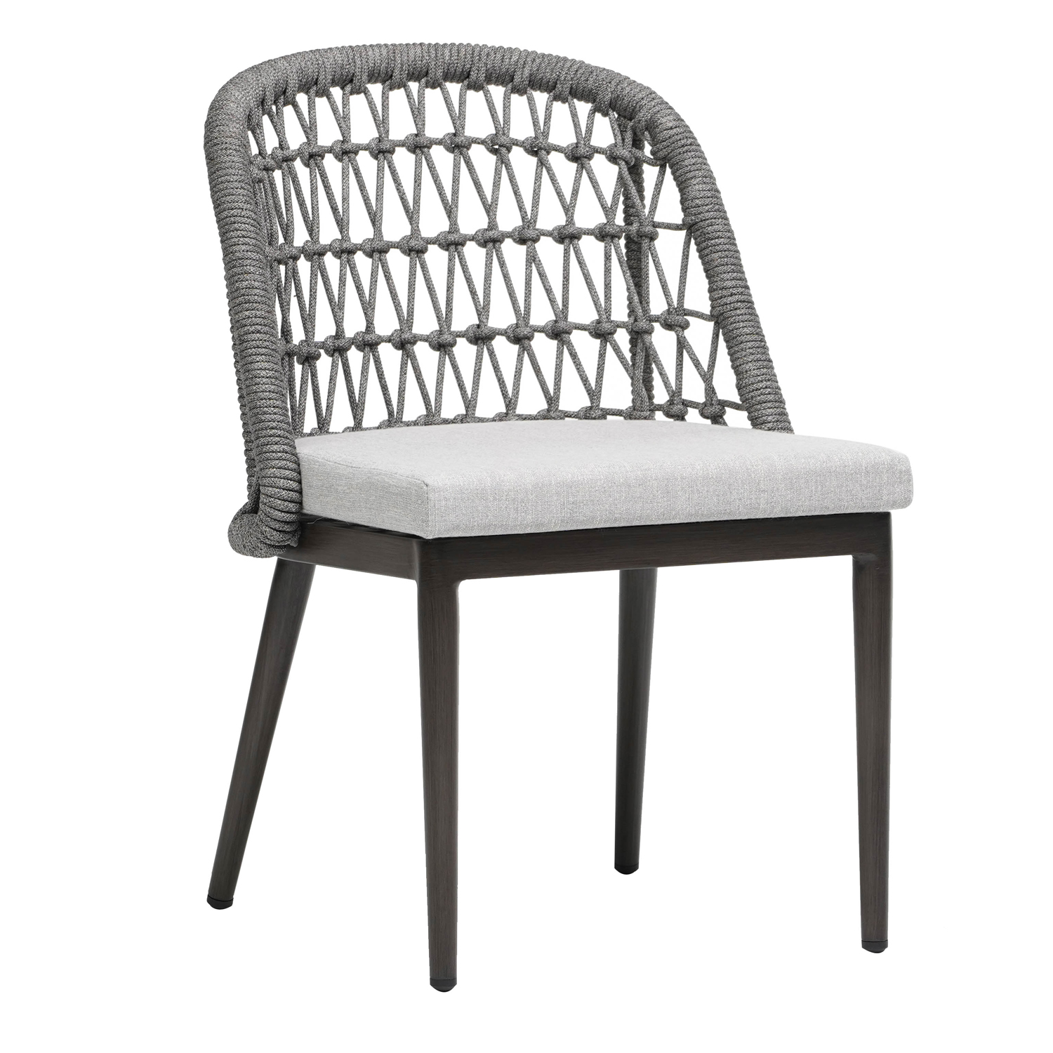 Ratana Poinciana Rope Dining Side Chair | AuthenTEAK