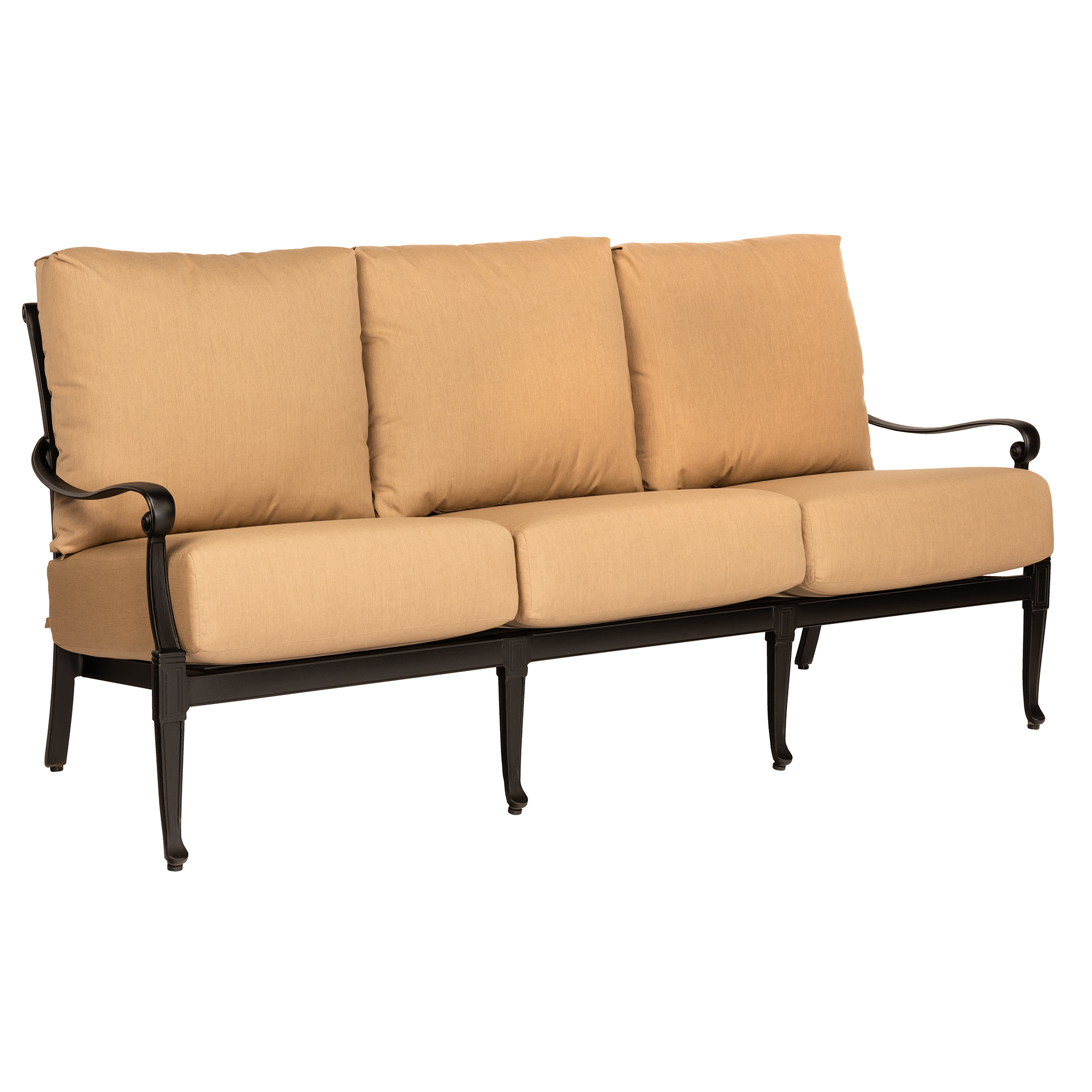 Woodard Wiltshire Aluminum Sofa AuthenTEAK