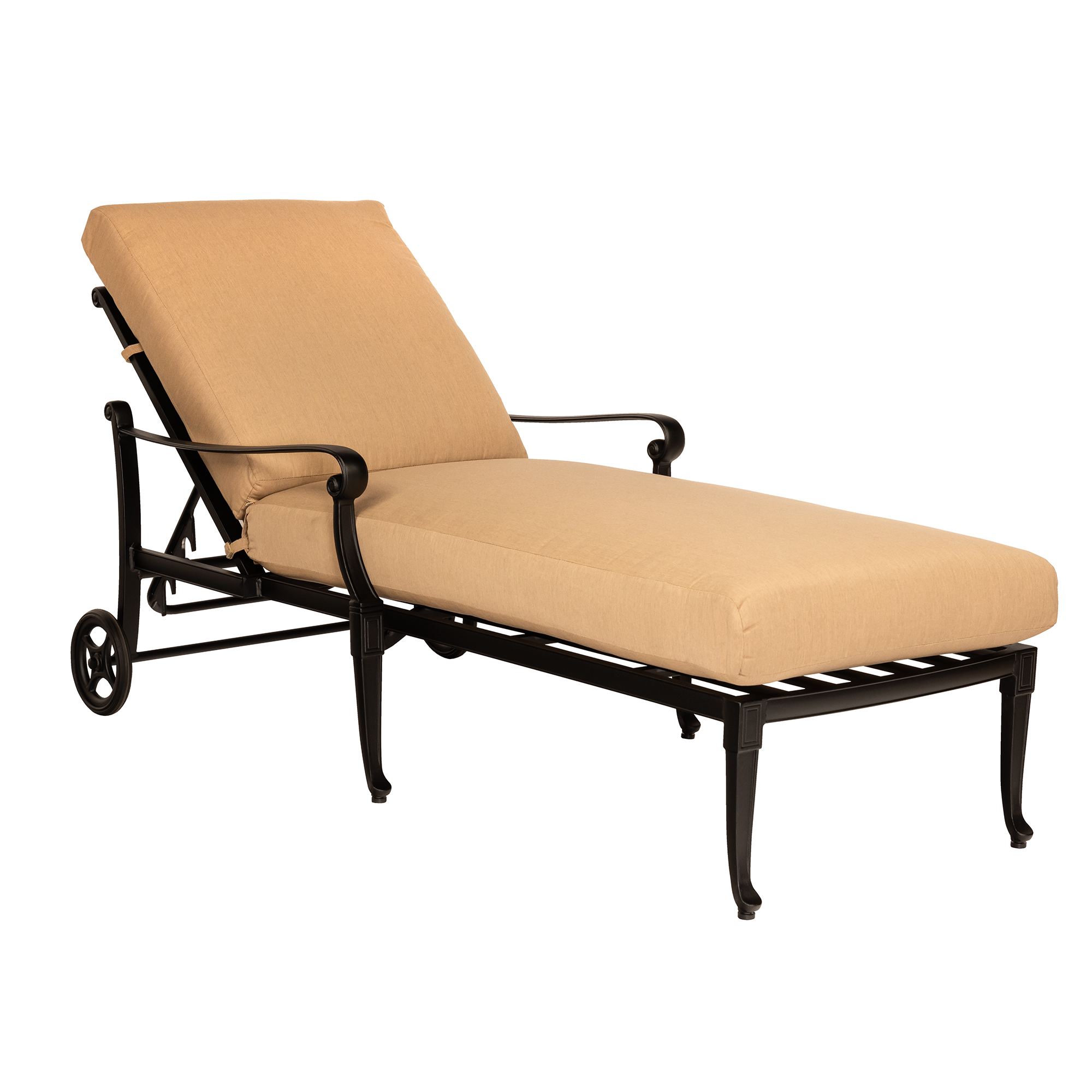 Woodard Wiltshire Aluminum Chaise Lounge Chair AuthenTEAK
