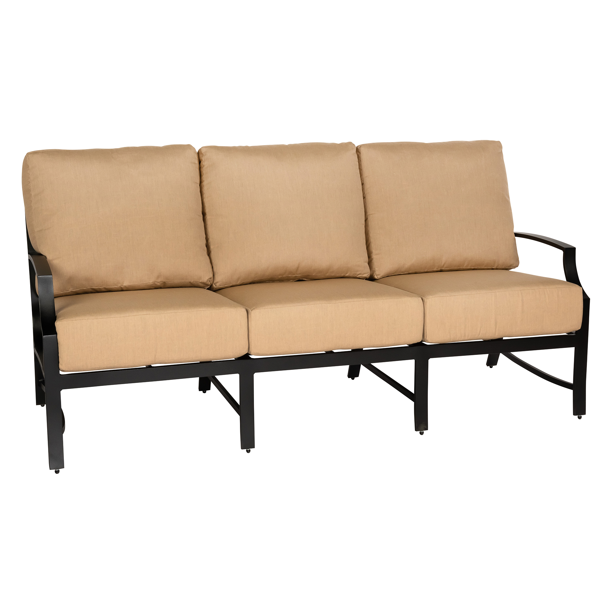 Woodard Seal Cove Aluminum Sofa AuthenTEAK