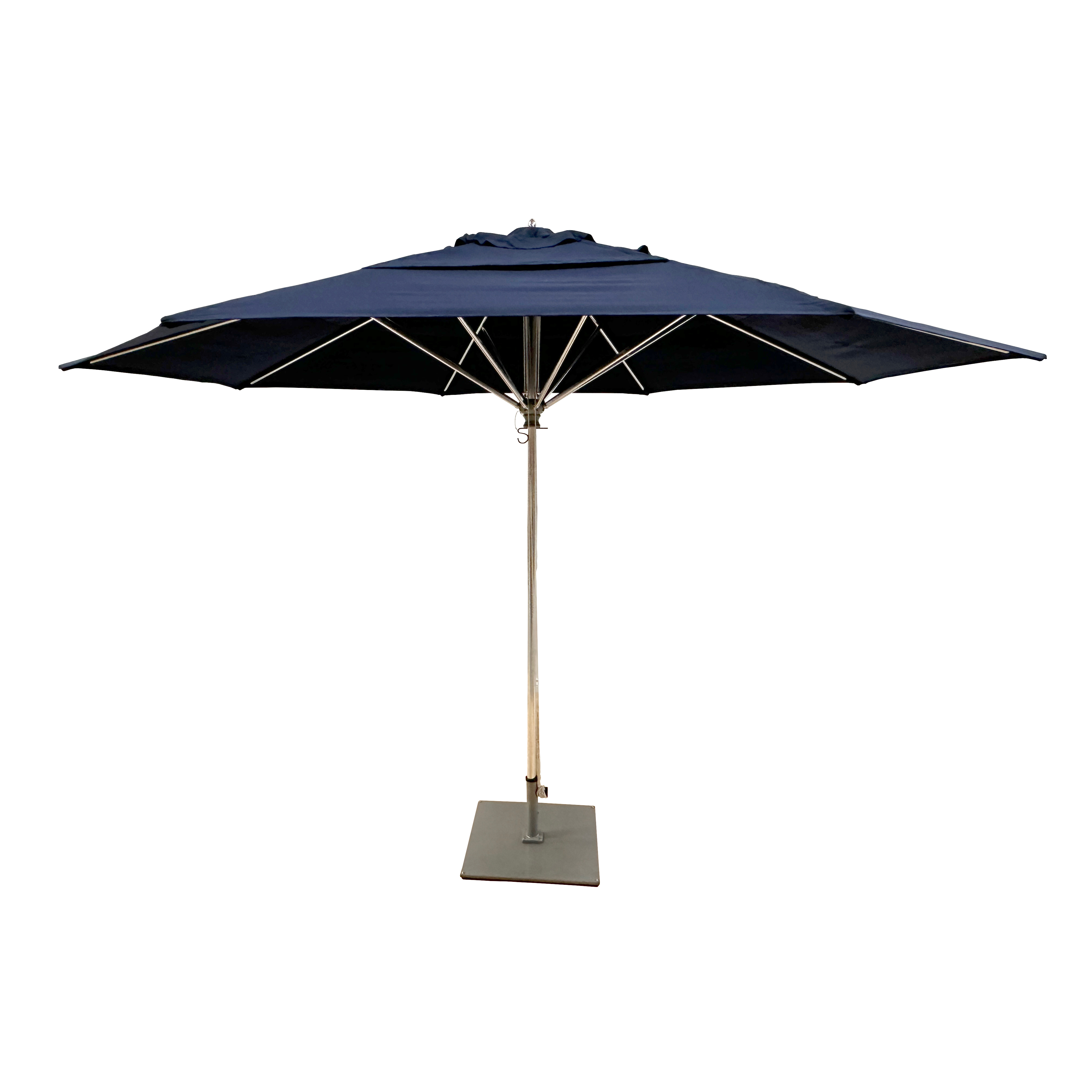Galtech Quad Pulley 13' Octagonal Aluminum Commercial Market Patio Umbrella | AuthenTEAK Galtech Quad Pulley 13' Octagonal Aluminum Commercial Market Patio Umbrella | AuthenTEAK