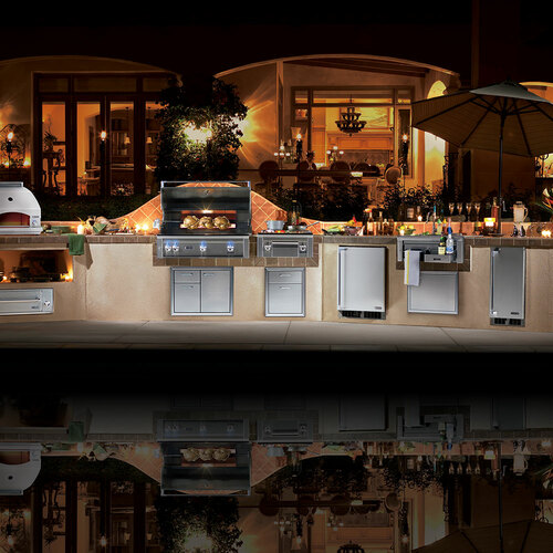 Lynx Grills Professional 15" Outdoor Ice Machine AuthenTEAK