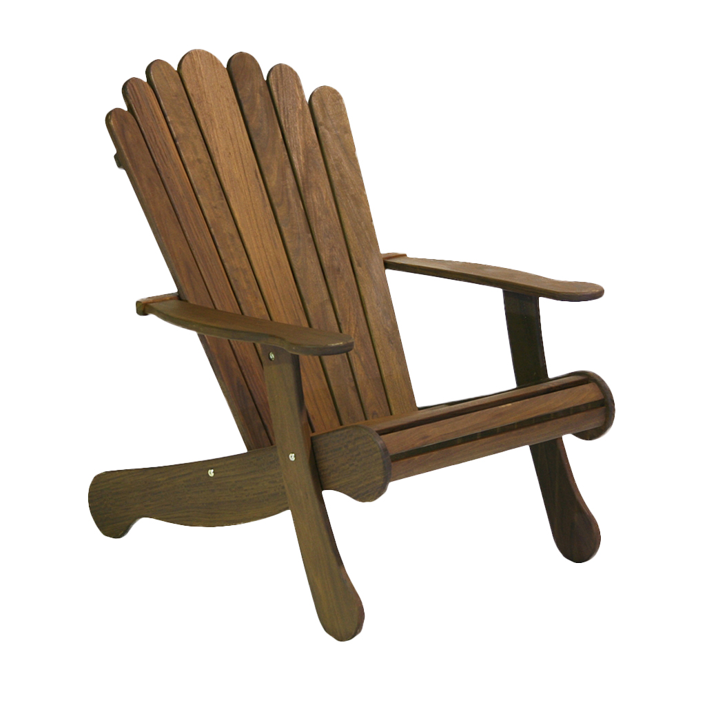 Jensen Outdoor Heritage Ipe Wood Adirondack Chair | AuthenTEAK
