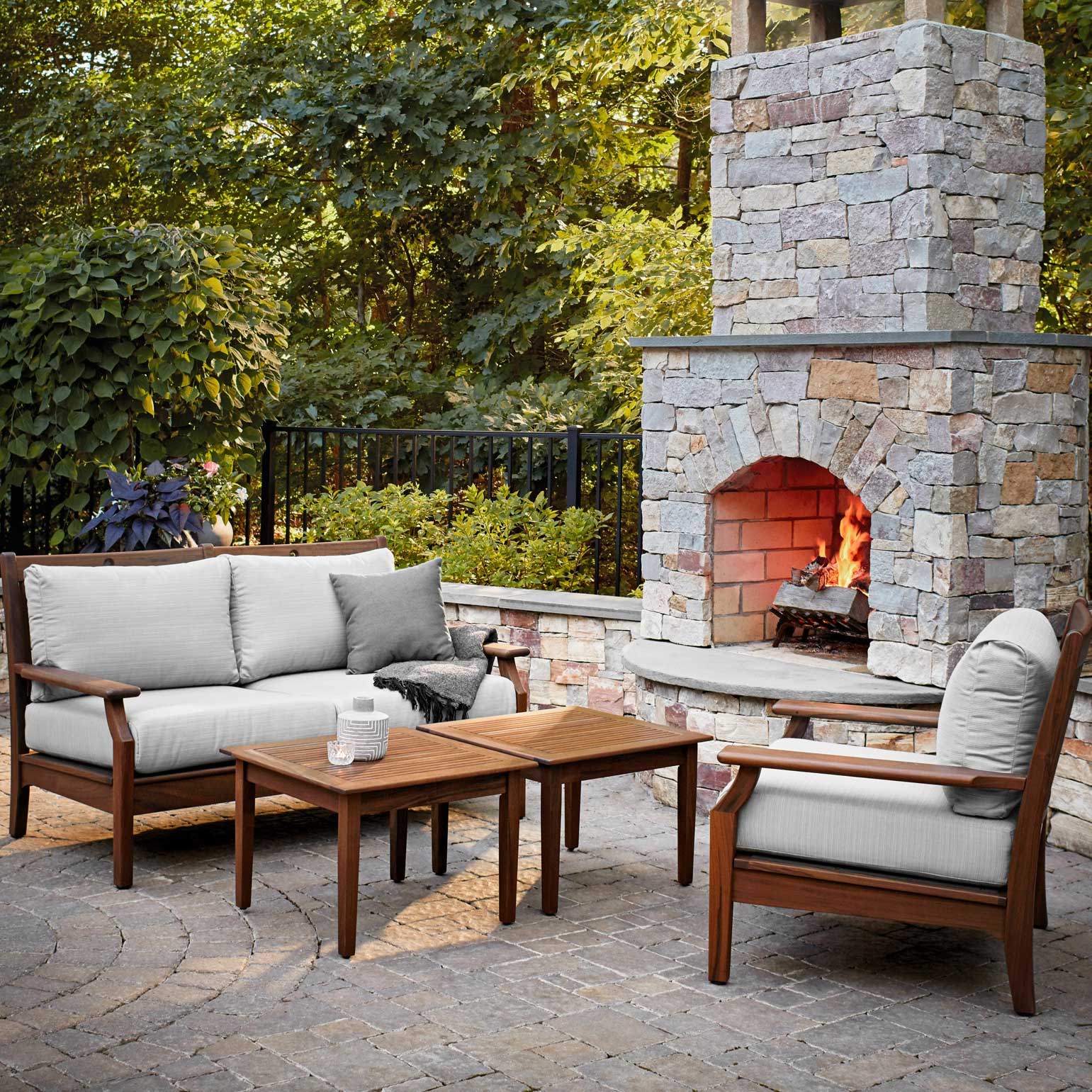 WWW_EXTENSIONTABLE ウォールナット Jensen Outdoor Opal 55