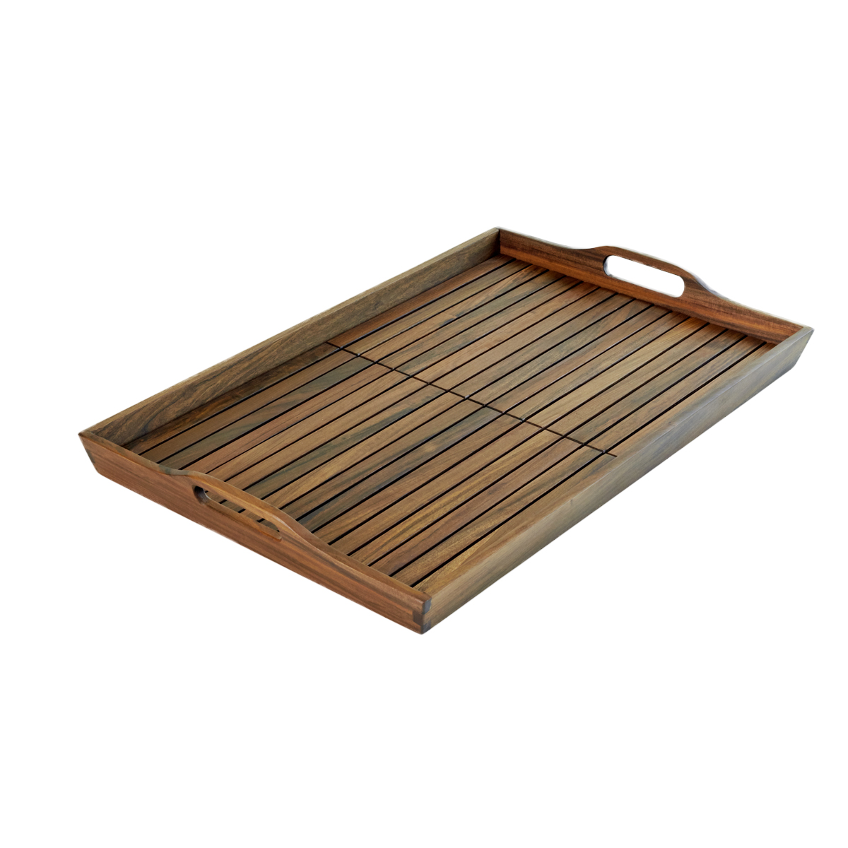 Jensen Outdoor Heritage Ipe Wood Rectangular Serving Tray - Small