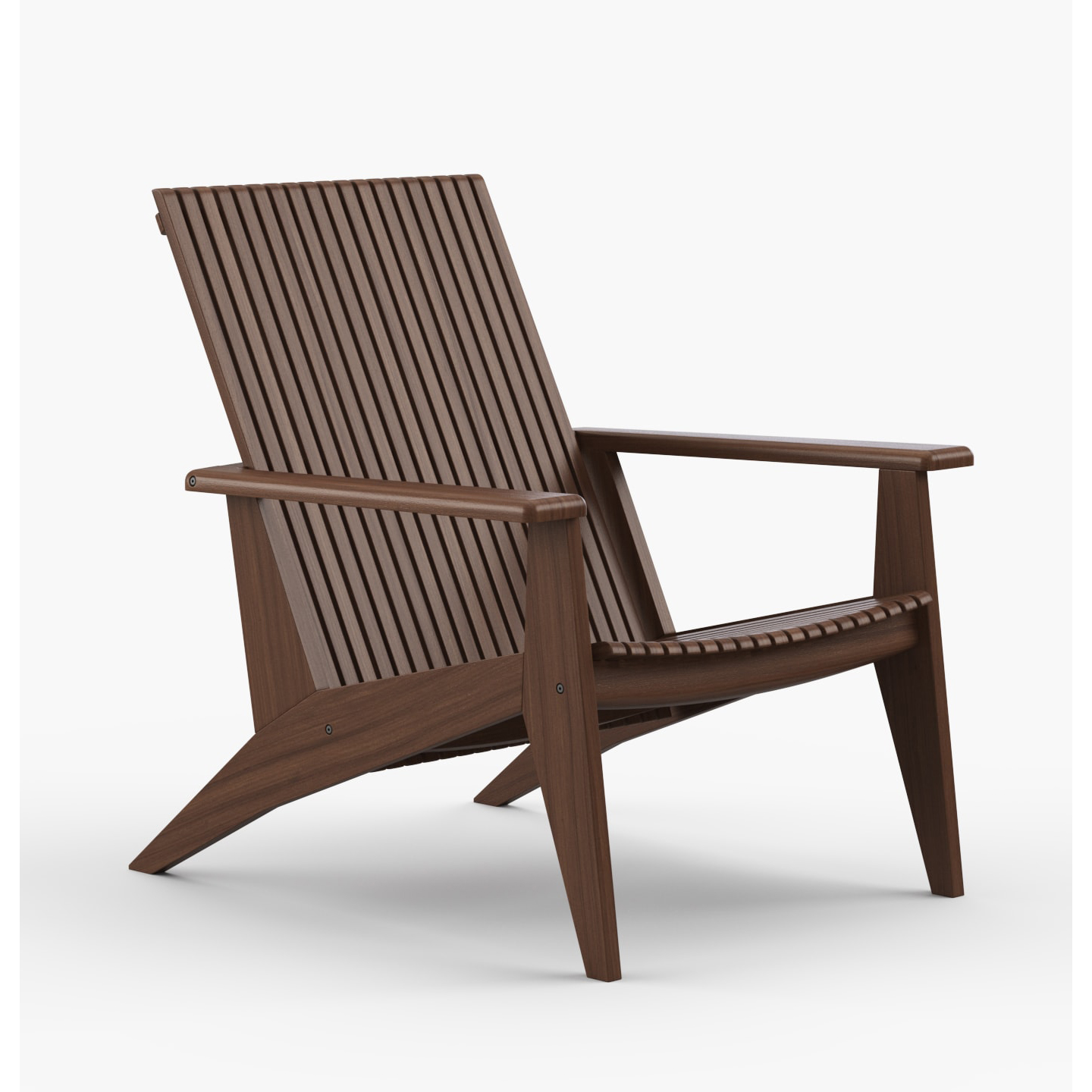 Jensen Outdoor Innova Trellis Ipe Wood Lounge Chair | AuthenTEAK
