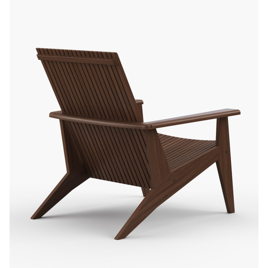 Jensen Outdoor Innova Trellis Ipe Wood Lounge Chair | AuthenTEAK