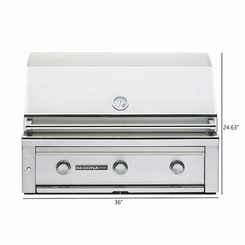 Lynx Grills Sedona 5-Piece Outdoor Kitchen Set | AuthenTEAK