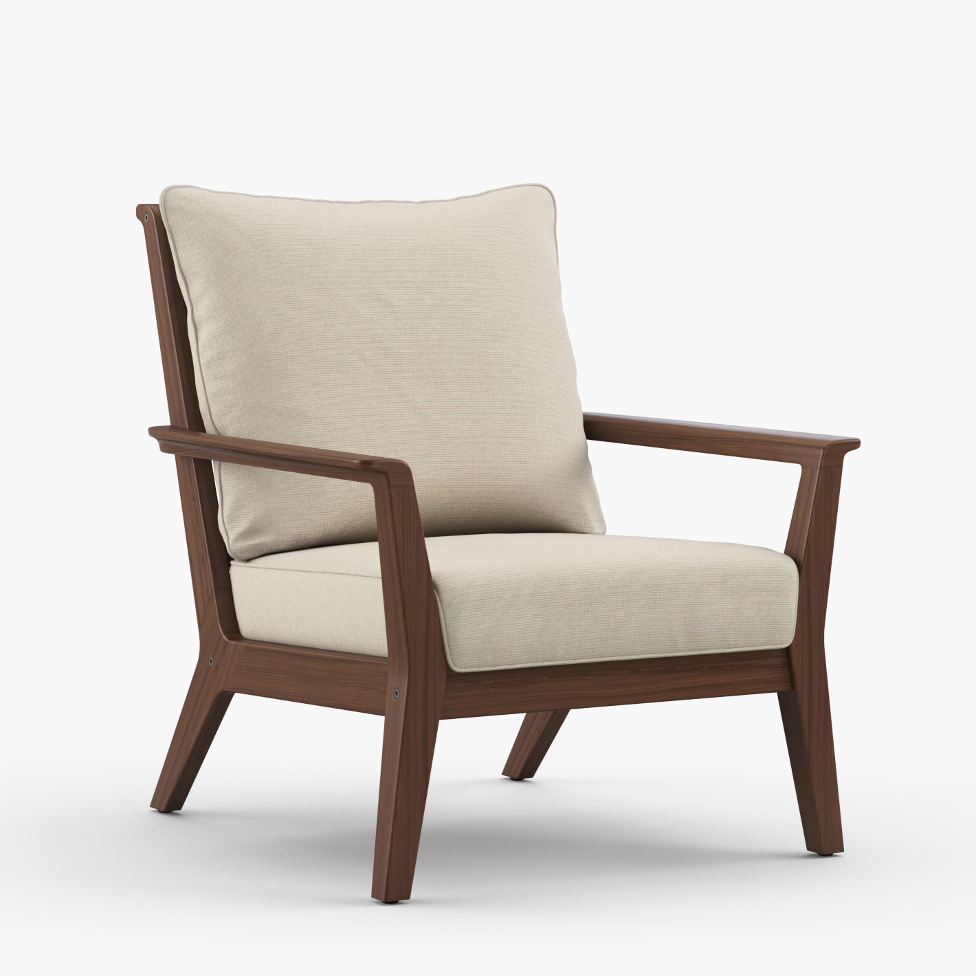 Jensen Outdoor Sky Ipe Wood Lounge Chair | AuthenTEAK
