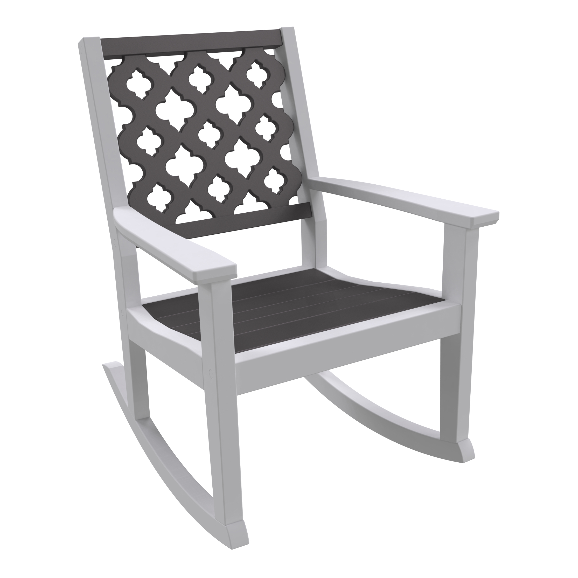 Seaside Casual Greenwich Provencal Recycled Polymer Rocker - Set of 2 ...